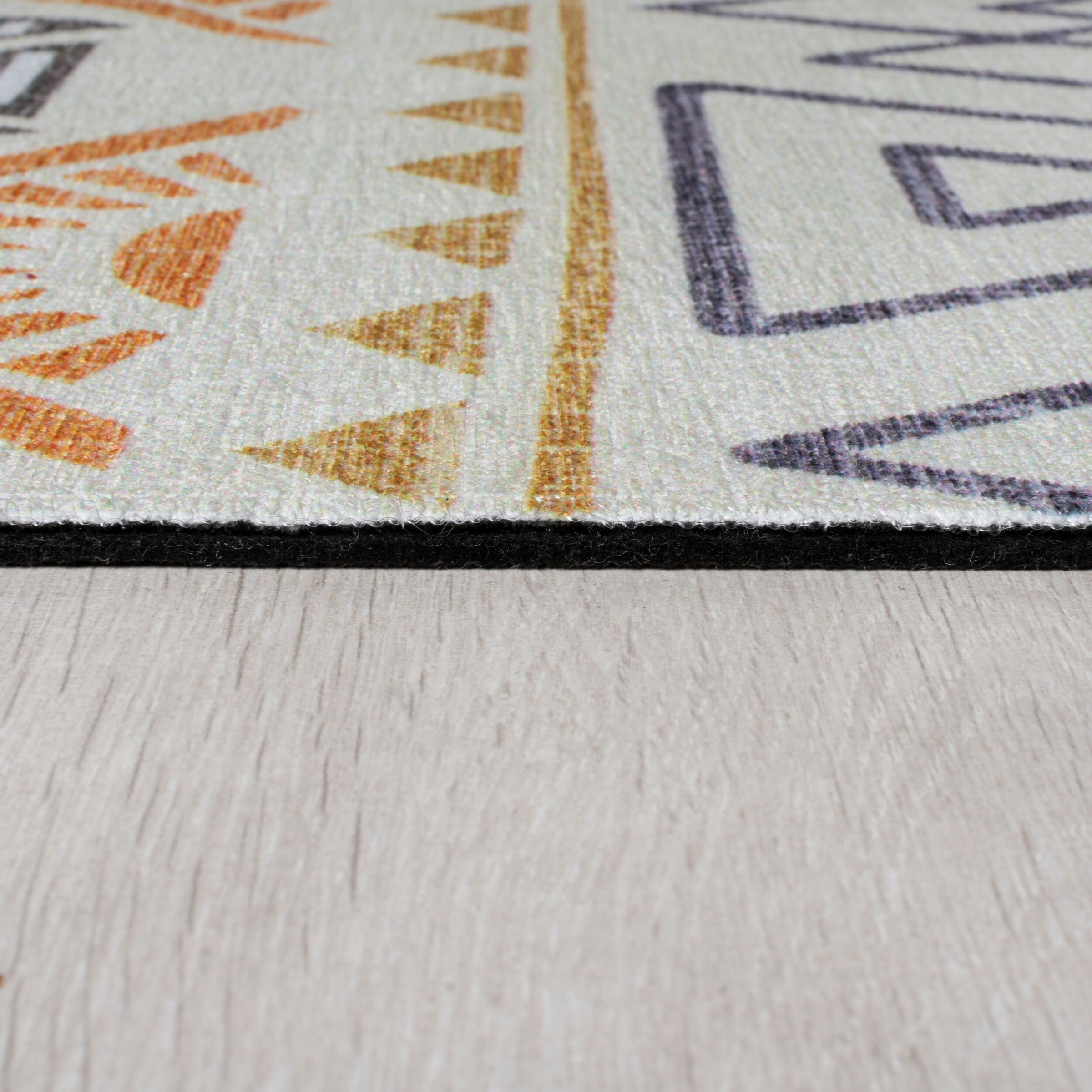 FLAIR RUGS Teppich »Lyle Aztec«, rechteckig, 8 mm Höhe, Lawson Kilim Washbarer Teppich