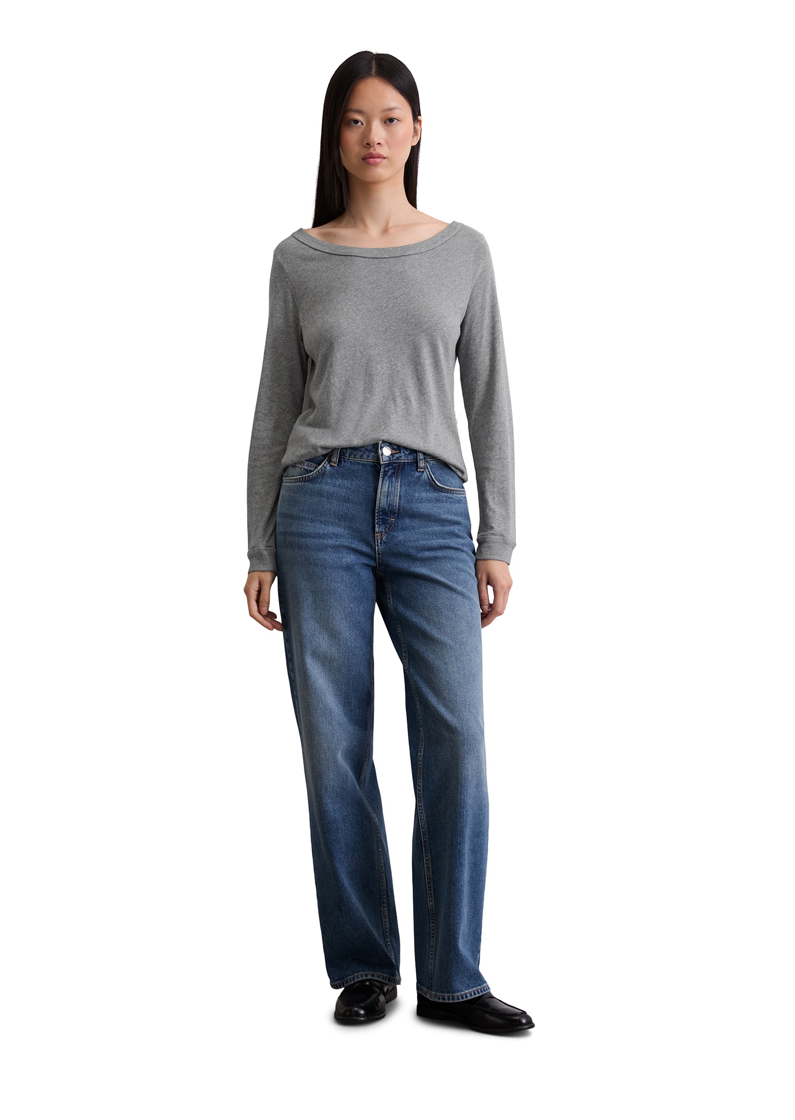 Marc O'Polo Langarmshirt »aus Organic Cotton«