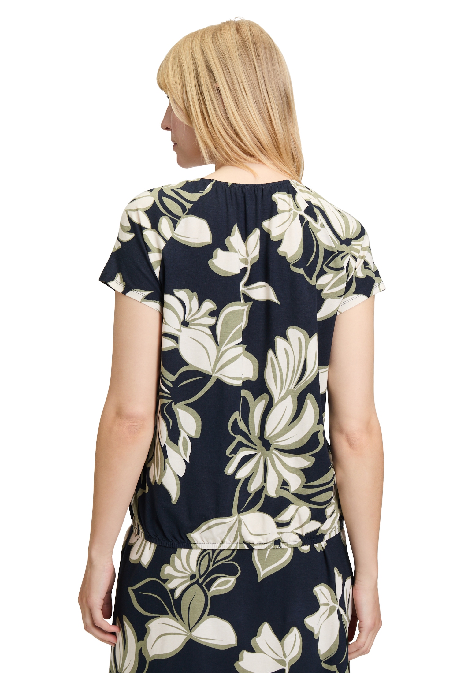 Betty Barclay Kurzarmshirt »Betty Barclay Printshirt mit Gummizug«, (1 tlg.)