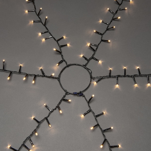 180 1080 aussen, »Weihnachtsdeko Micro 6 Ring, Lichterkette KONSTSMIDE Christbaumschmuck«, Compactlights St.-flammig, mit Dioden Stränge à | LED-Baummantel BAUR LED