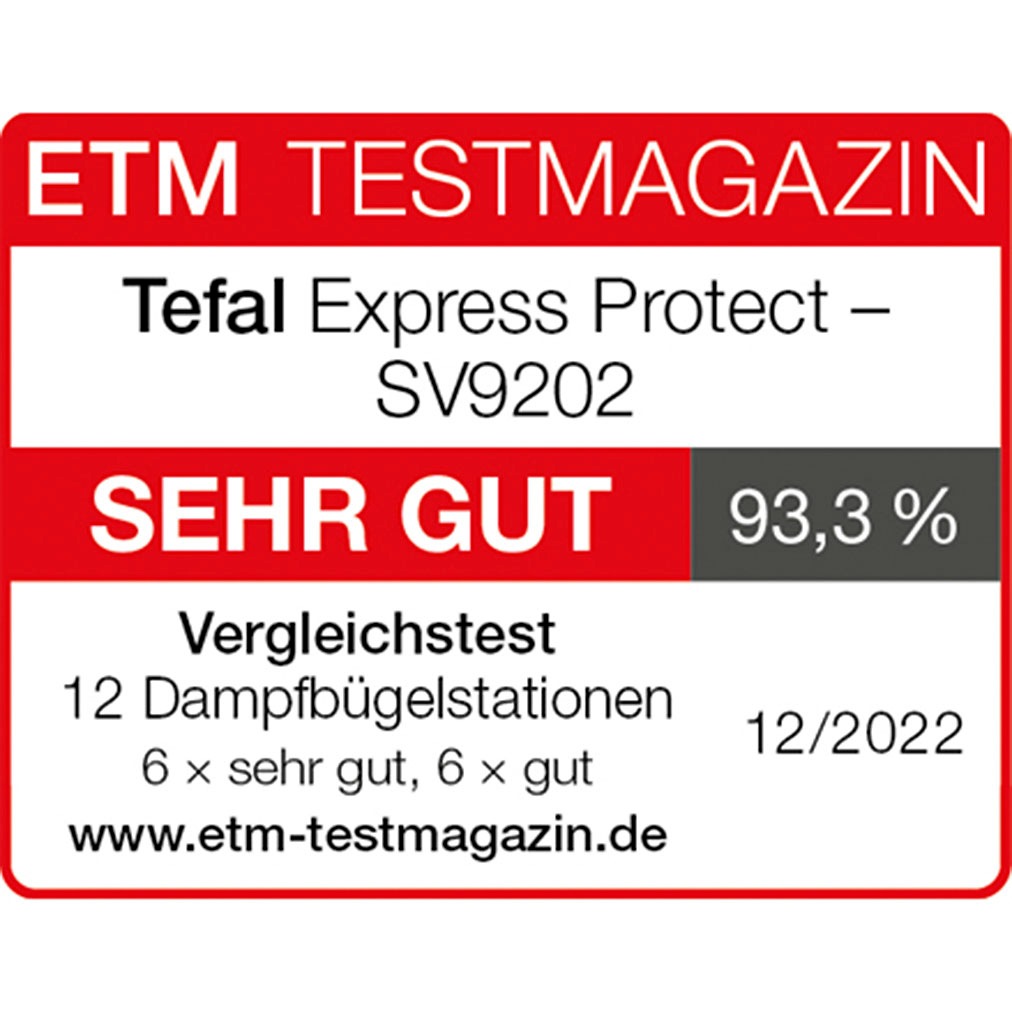 Tefal Dampfbügelstation "Express Protect" 7,5 Bar, Dampfstoß: 520 g/Min., D günstig online kaufen