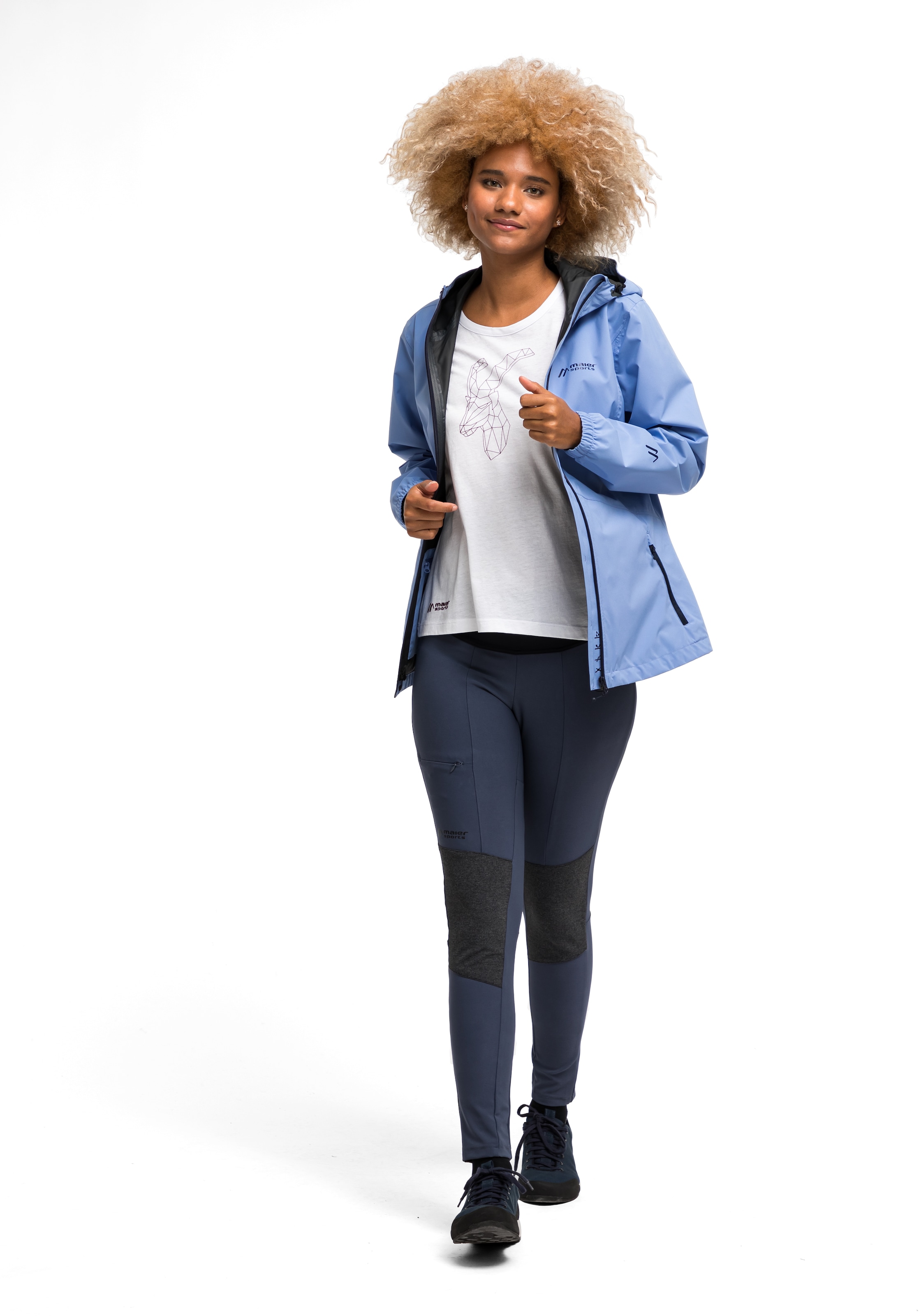 Maier Sports Funktionsjacke »Tind Eco W«, Minimalistische 2,5-Lagen-Jacke  für Wanderungen und Touren online kaufen | BAUR
