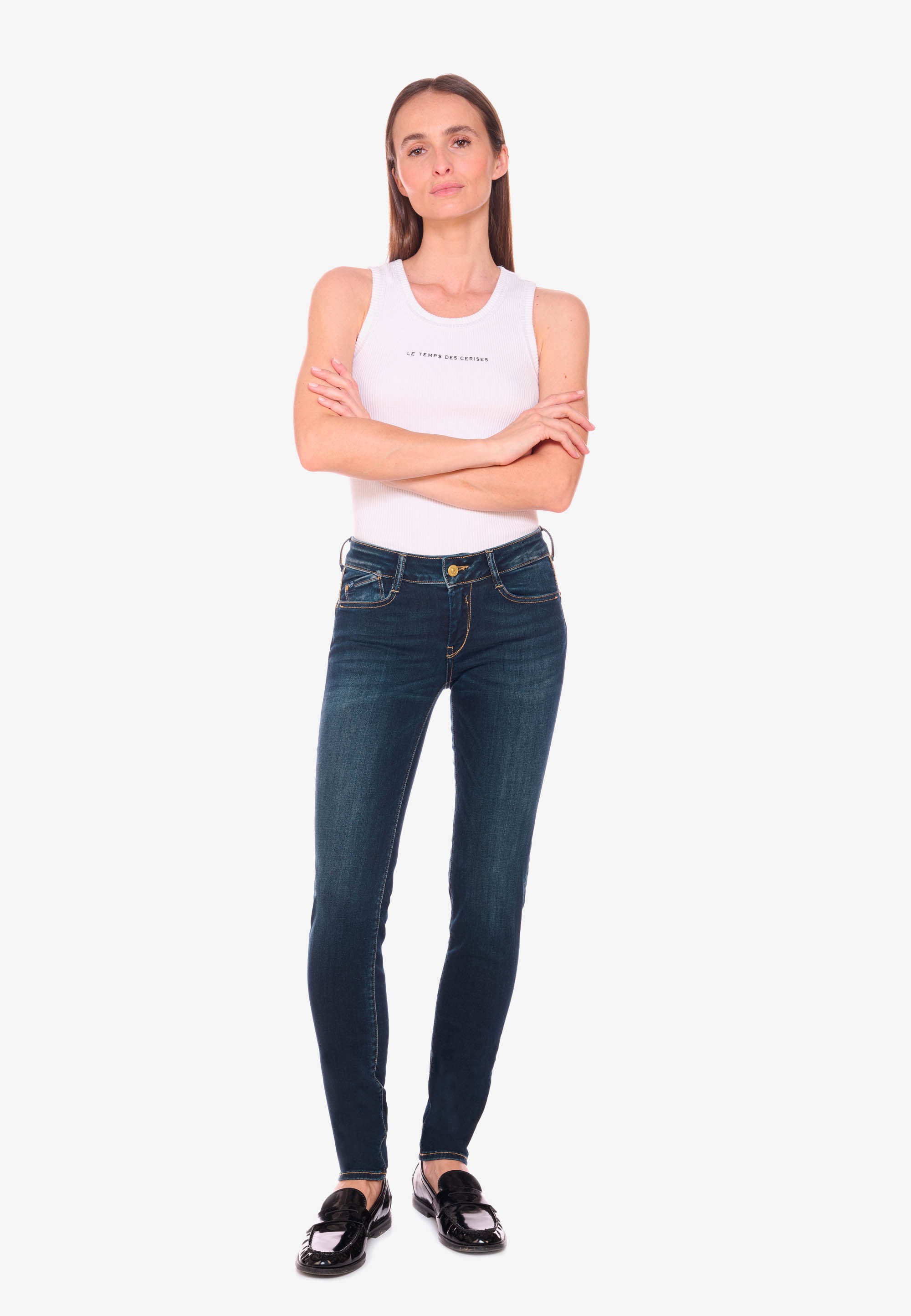 Le Temps Des Cerises Slim-fit-Jeans »PULP«, mit angesagtem Slim Fit-Schnitt
