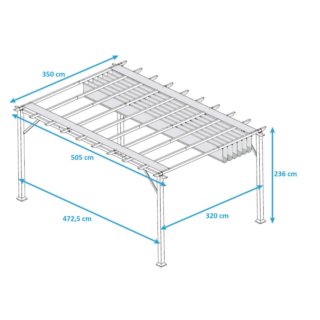 Paragon Pergola »Florenz«