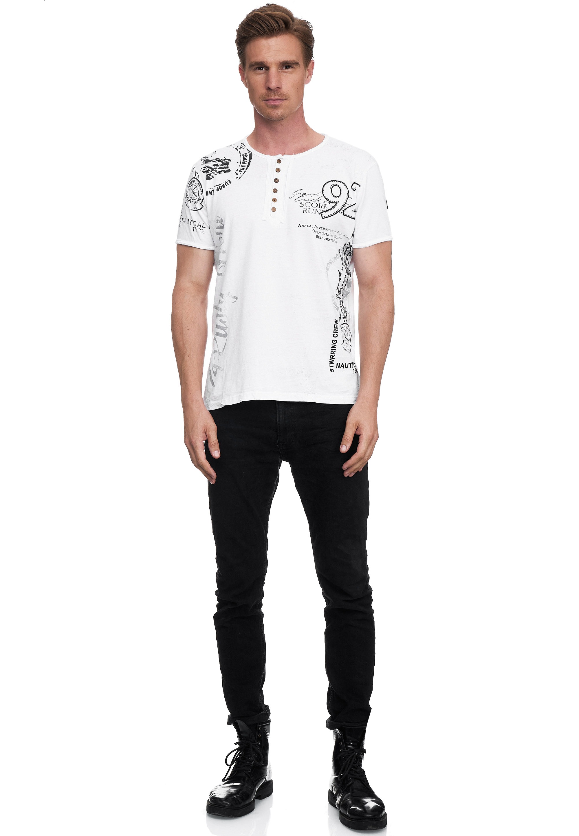 Rusty Neal T-Shirt, mit seitlichem Print