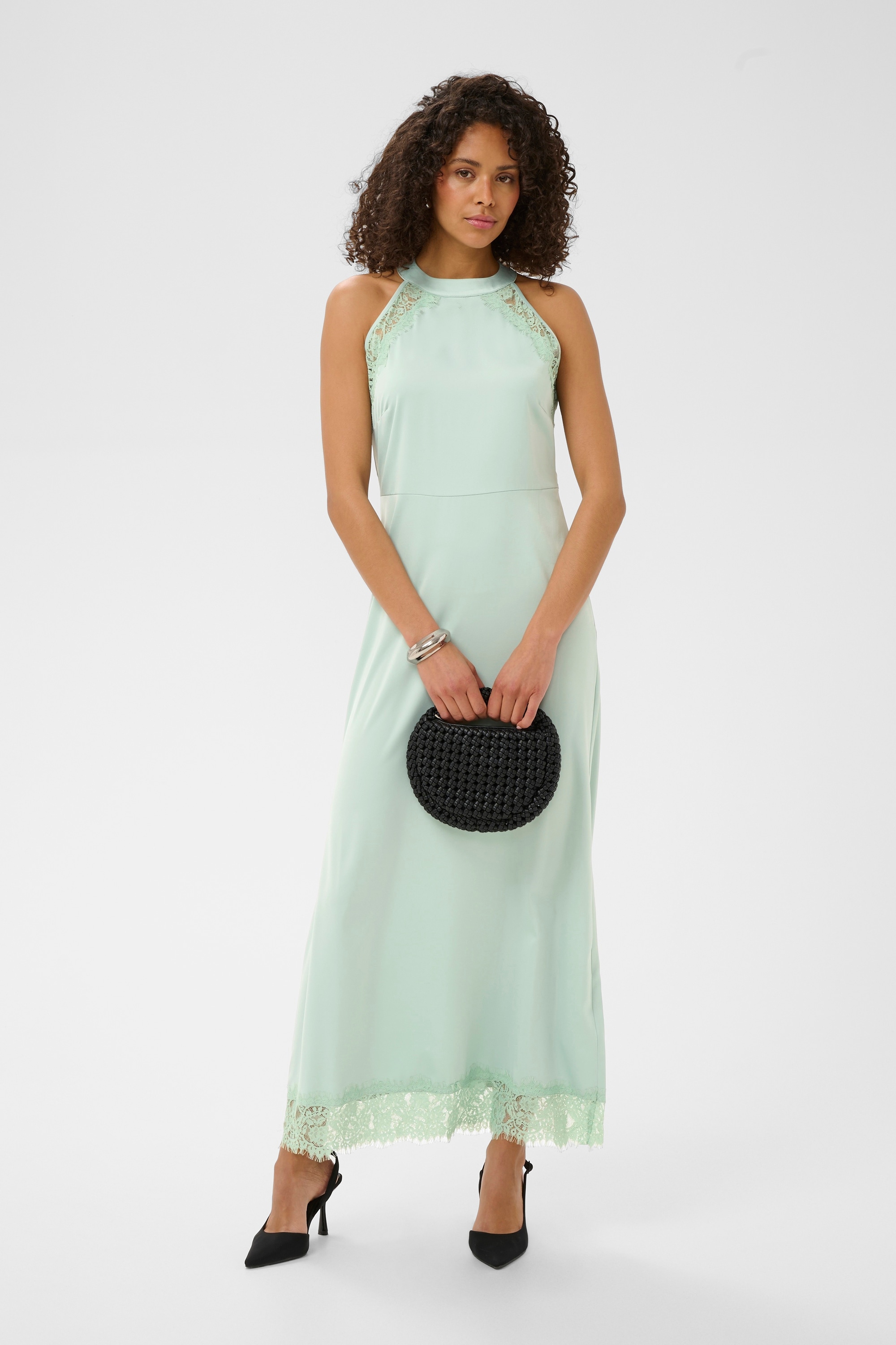 KAFFE Midikleid »Kleid KAsadie«