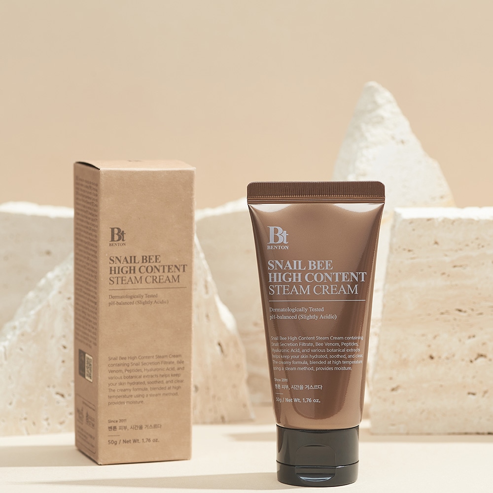 Benton Feuchtigkeitscreme »SNAIL BEE HIGH CONTENT STEAM CREAM« intensive Feuchtigkeitscreme für anspruchsvolle und reife Haut