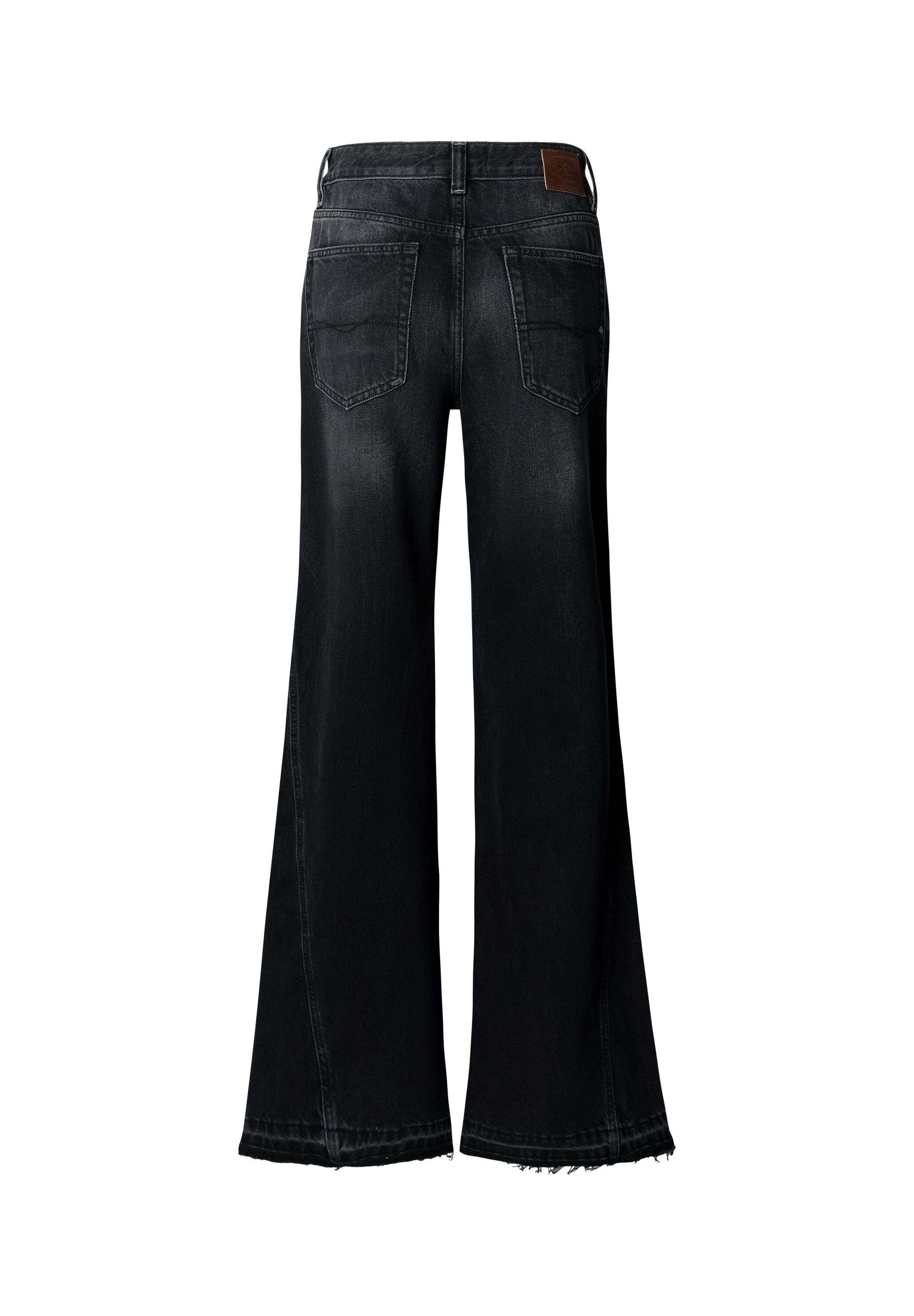 Pepe Jeans Slim-fit-Jeans »flare fit jeans BELLE HW FLARE BLACK«