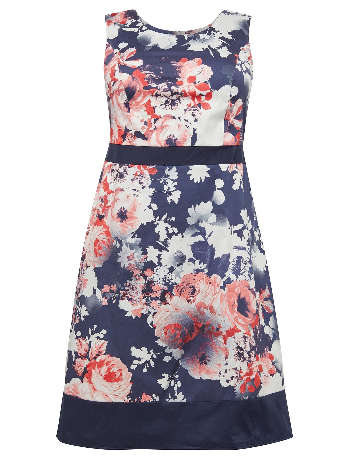 Sheego Cocktailkleid »Cocktailkleid«, mit Blumendruck