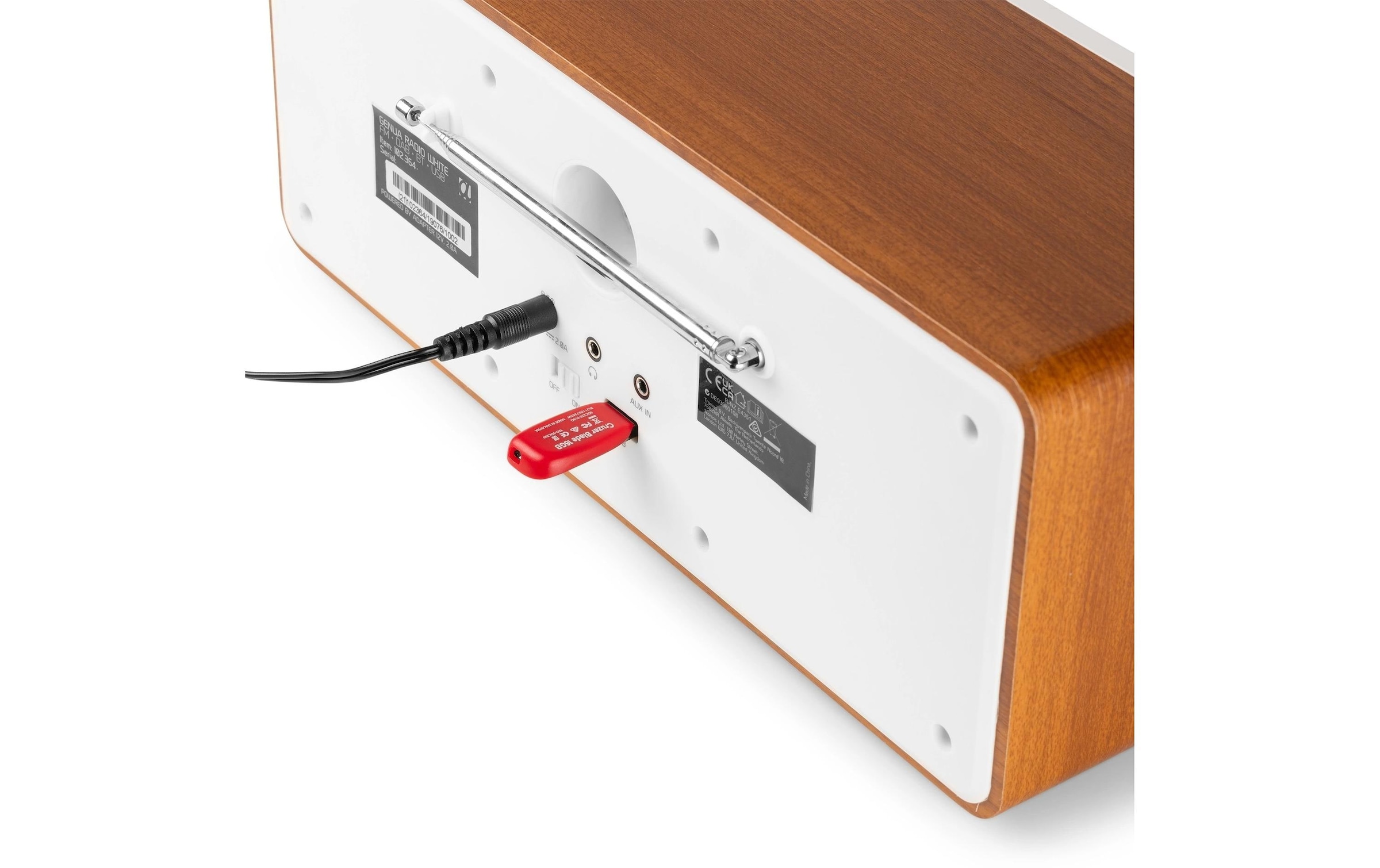 AUDIZIO Digitalradio (DAB+) »Genua« ( Digitalradio (DAB+) | FM-Tuner )