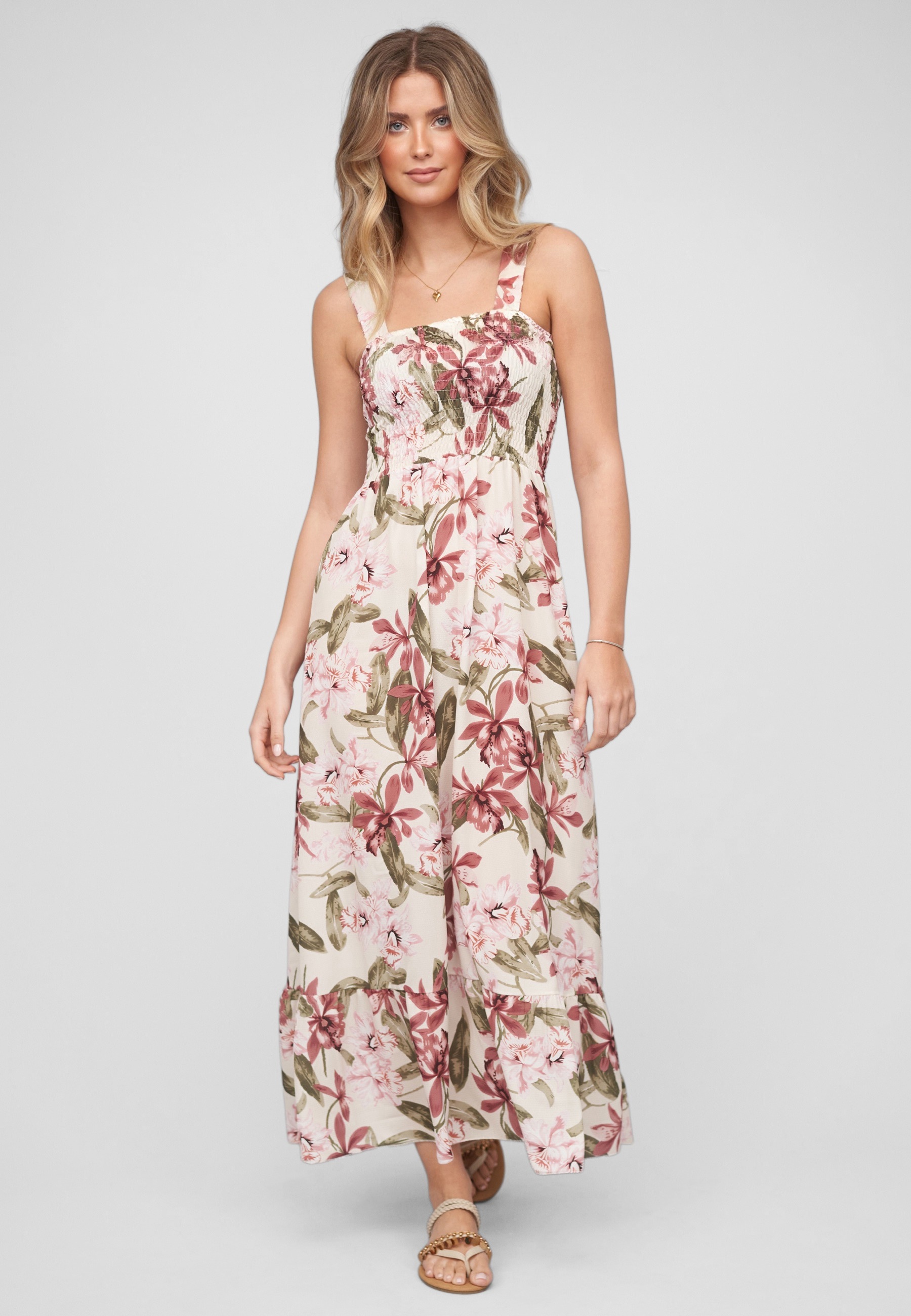 CLOUD 5IVE A-Linien-Kleid »CLOUD 5IVE Maxi Dress« 1 tlg.