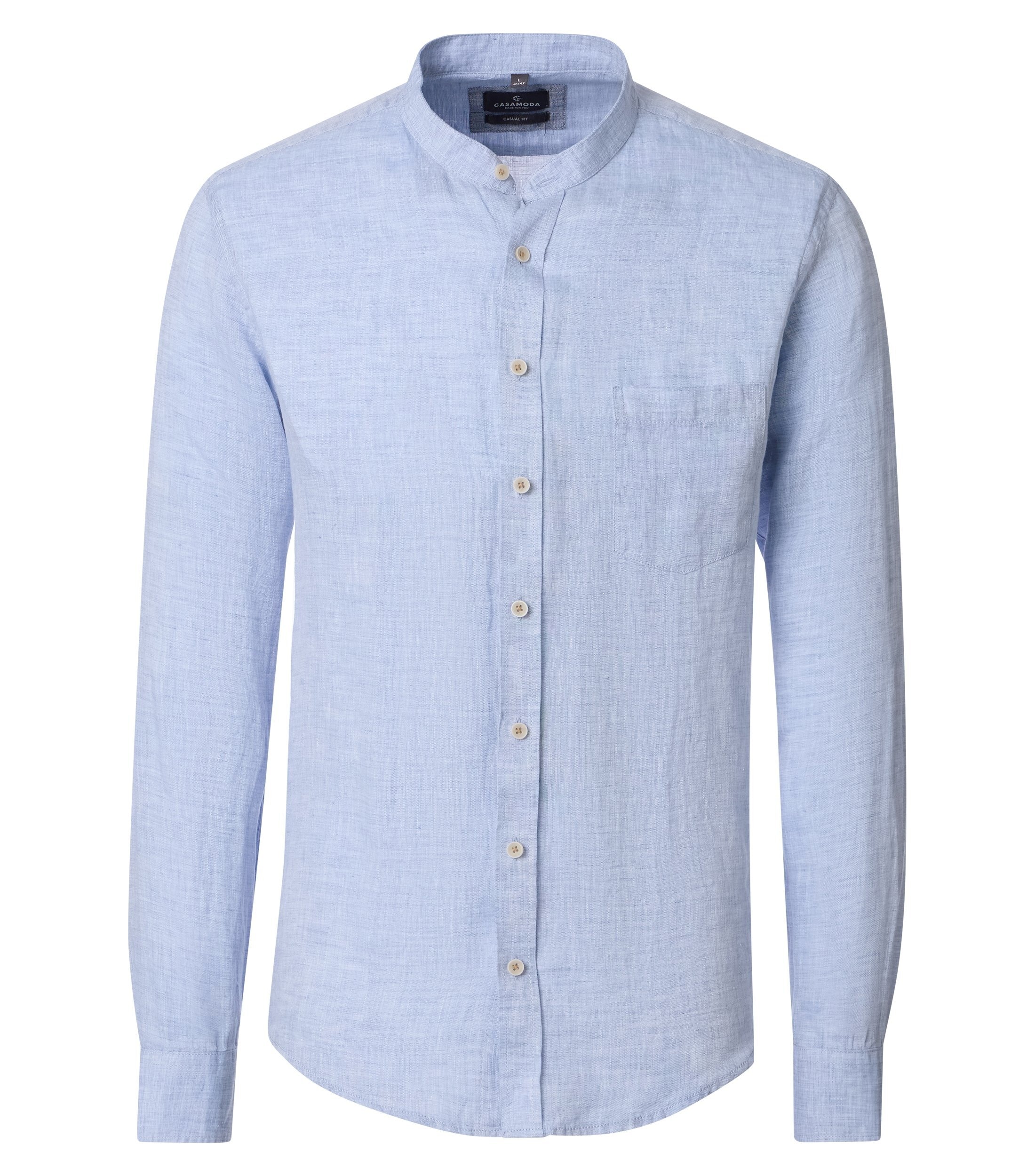 CASAMODA Leinenhemd »CASAMODA Leinenhemd uni«
