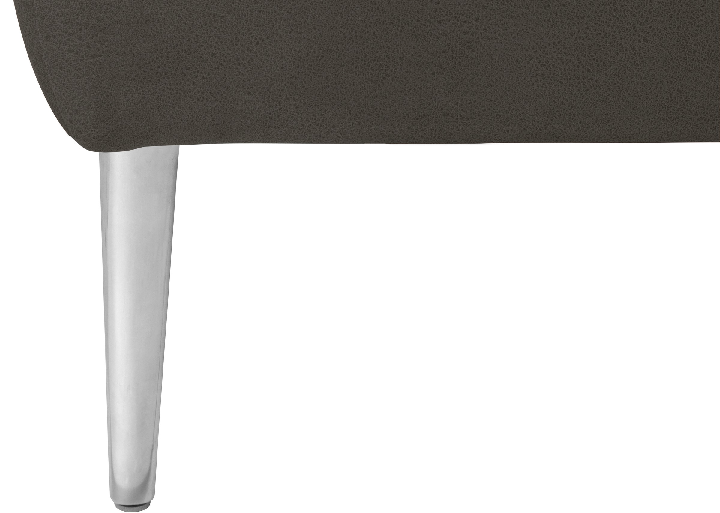 W.SCHILLIG 2-Sitzer »enjoy&MORE«, mit Sitztiefenverstellung, Füße silber matt, Breite 202 cm
