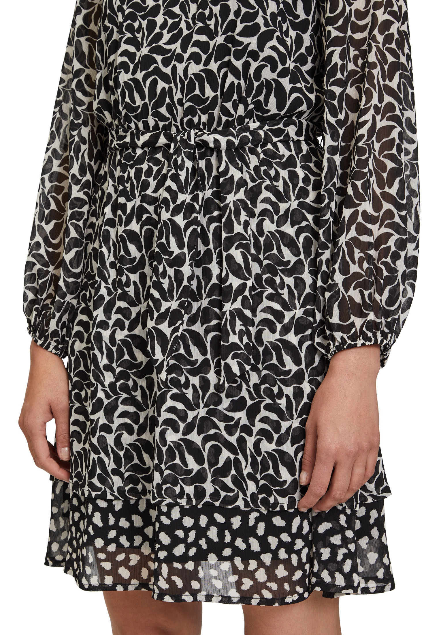 Cartoon Chiffonkleid »Cartoon Damen Chiffonkleid mit Muster«, Design