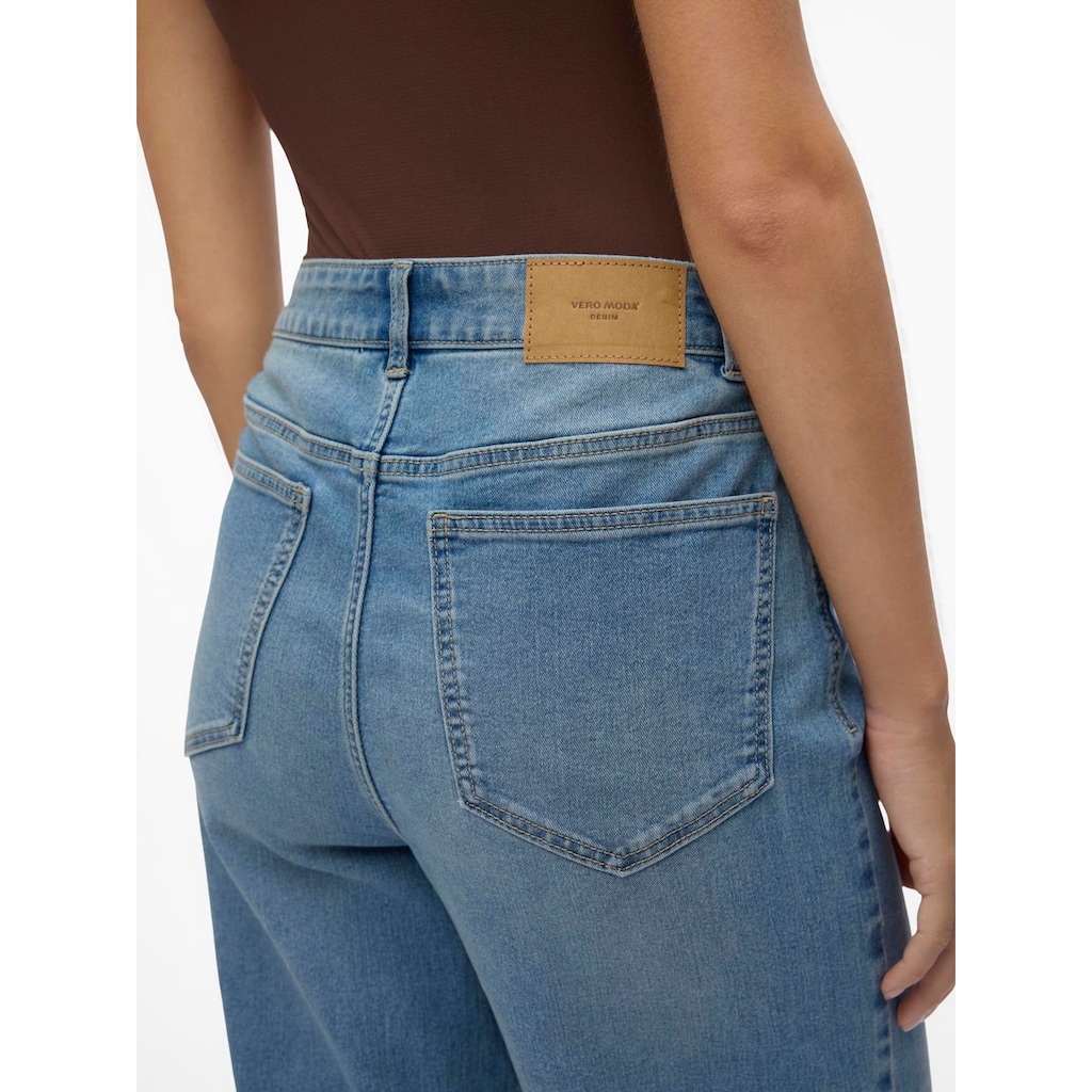 Vero Moda Weite Jeans »VMKATHY HR LOOSE WIDE FOLD DOWN J VI3371«