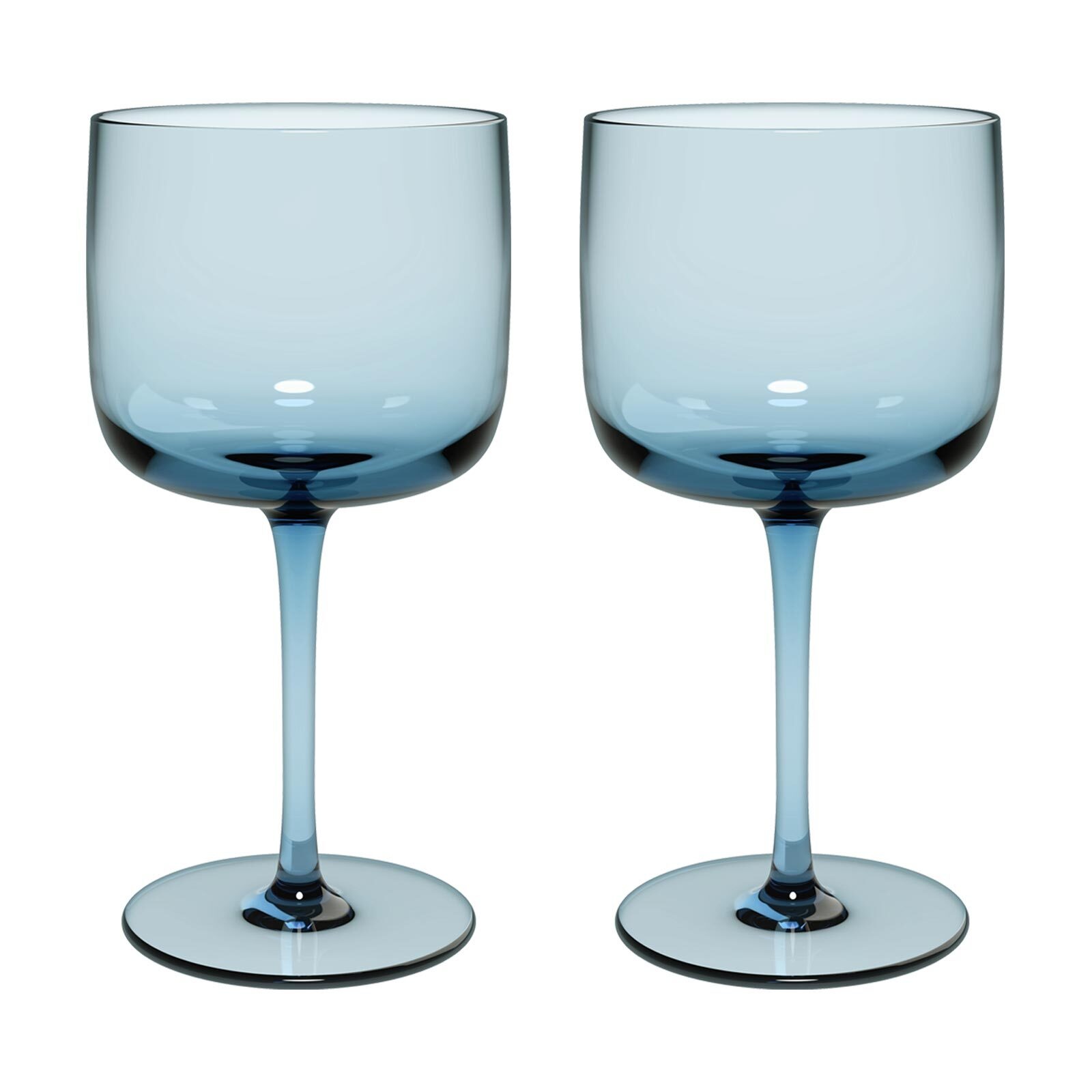 Weinglas "Weingläser Like Glass 270 ml 2er Set", 2 tlg., blau, LIKE. BY VILLEROY & BOCH, Trinkgefäße