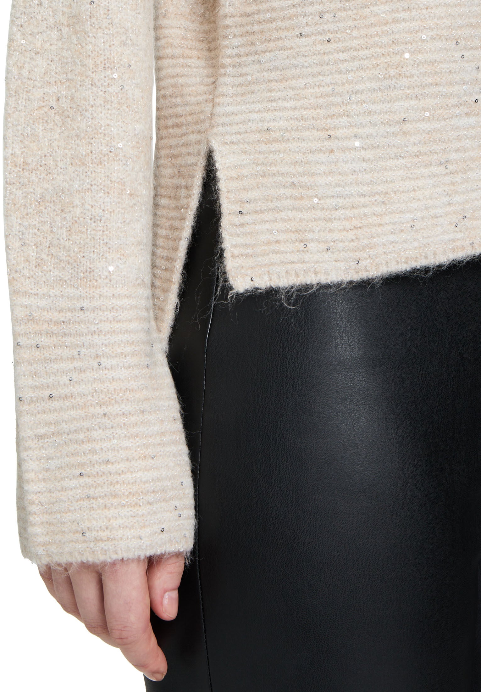 Betty Barclay Strickpullover »Betty Barclay Damen Strickpullover mit Effektgarn«, (1 tlg.), Struktur