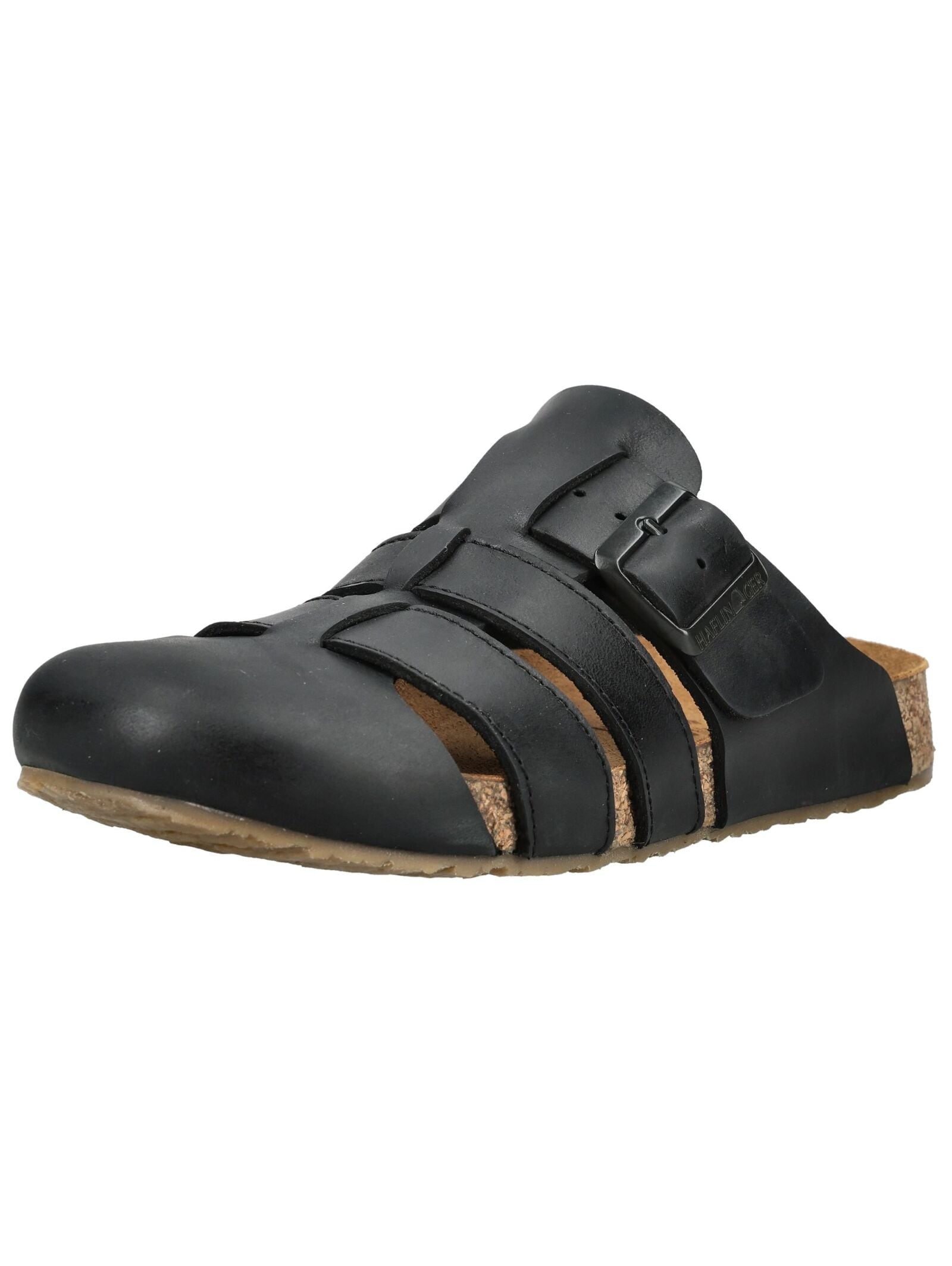 Haflinger Pantolette "Haflinger Hausschuhe Leder"