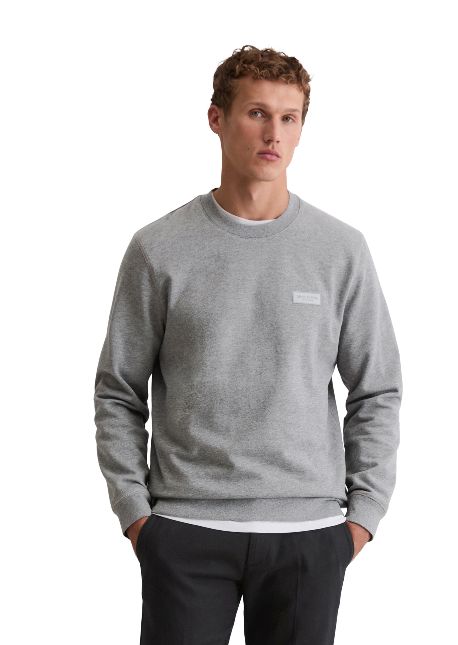 Marc O'Polo Sweatshirt »aus weichem Bio-Baumwoll-Sweat«
