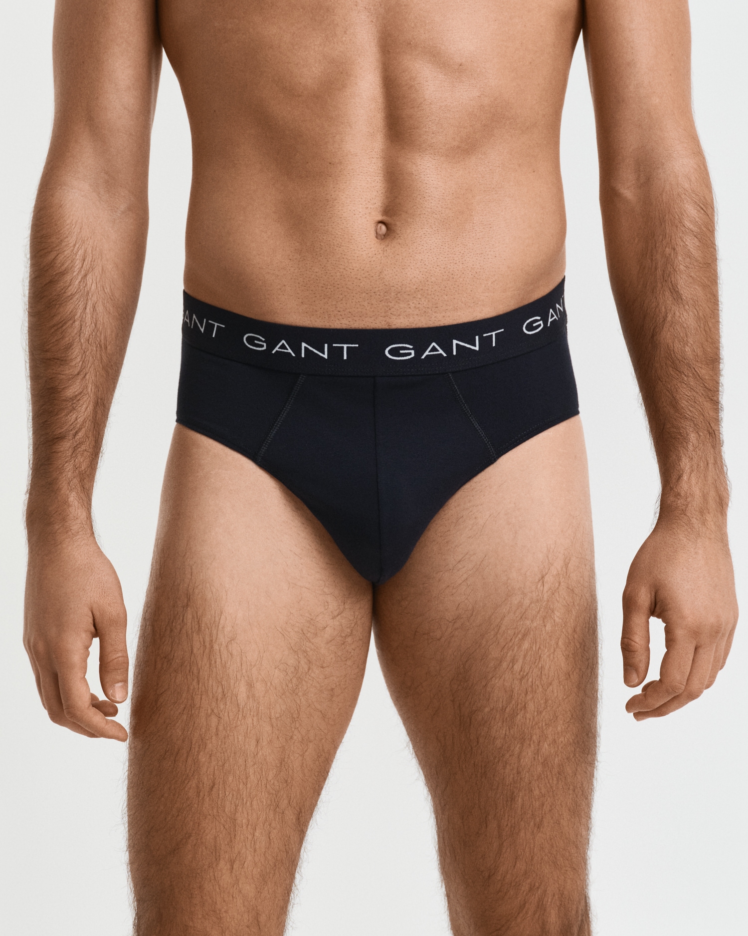 Gant Slip »BRIEF 3-PACK«, Gestrickter Jacquard-Bund
