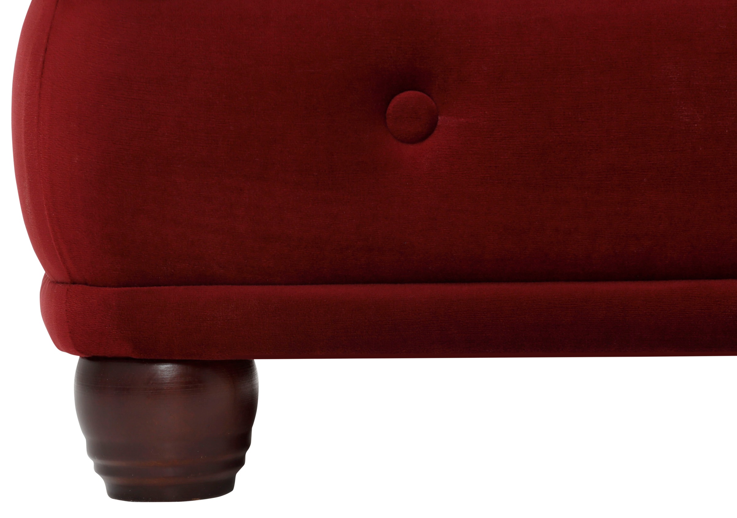 Home affaire Polsterhocker »New Castle« passend zur "New Castle"-Serie, B/T/H: 75/70/45 cm