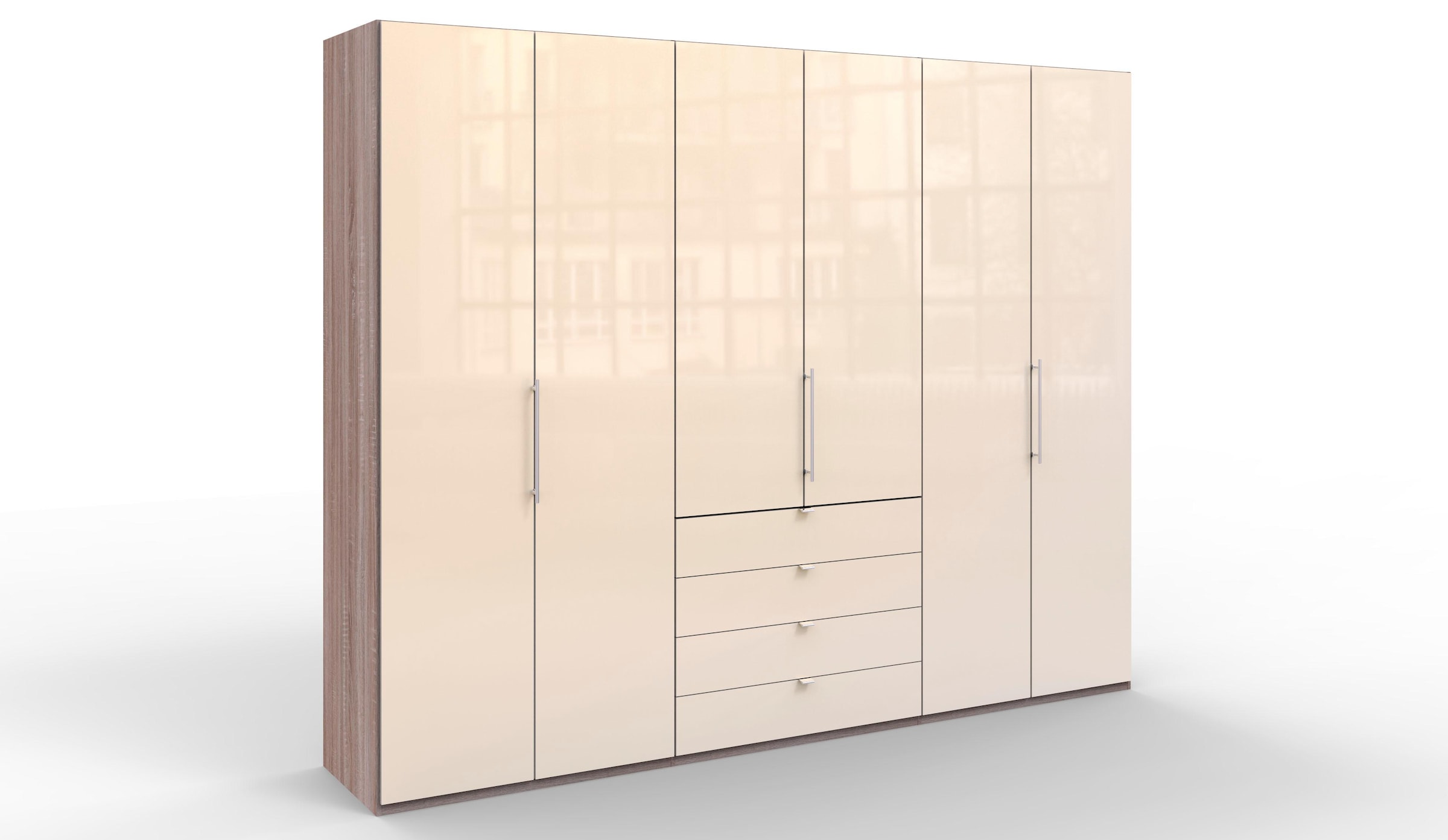 WIEMANN Kleiderschrank »Loft«, Glasfront