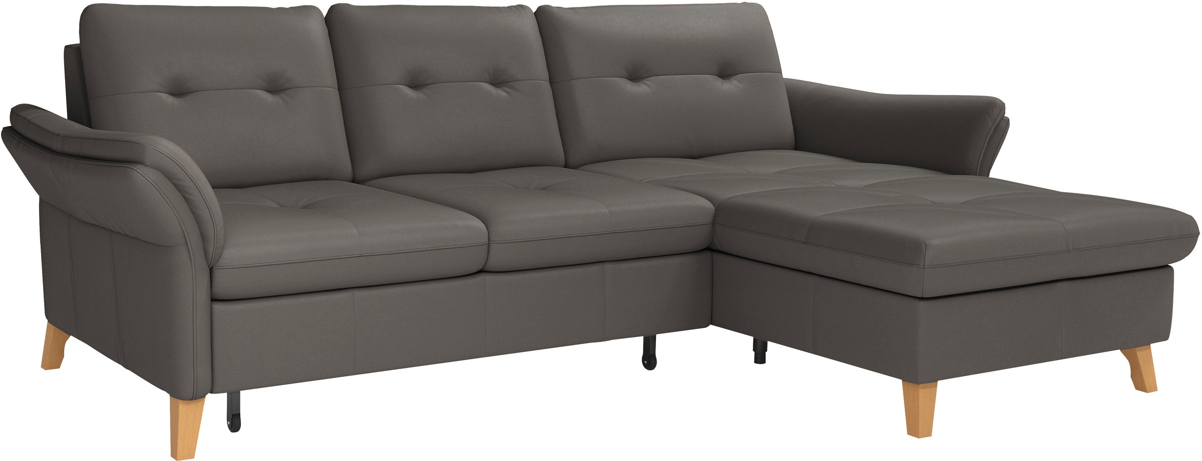 Thumbnail - sit&more Ecksofa "Göteborg" Sitztiefenverstellung und Federkern, wahlweise mit Bettfunktion