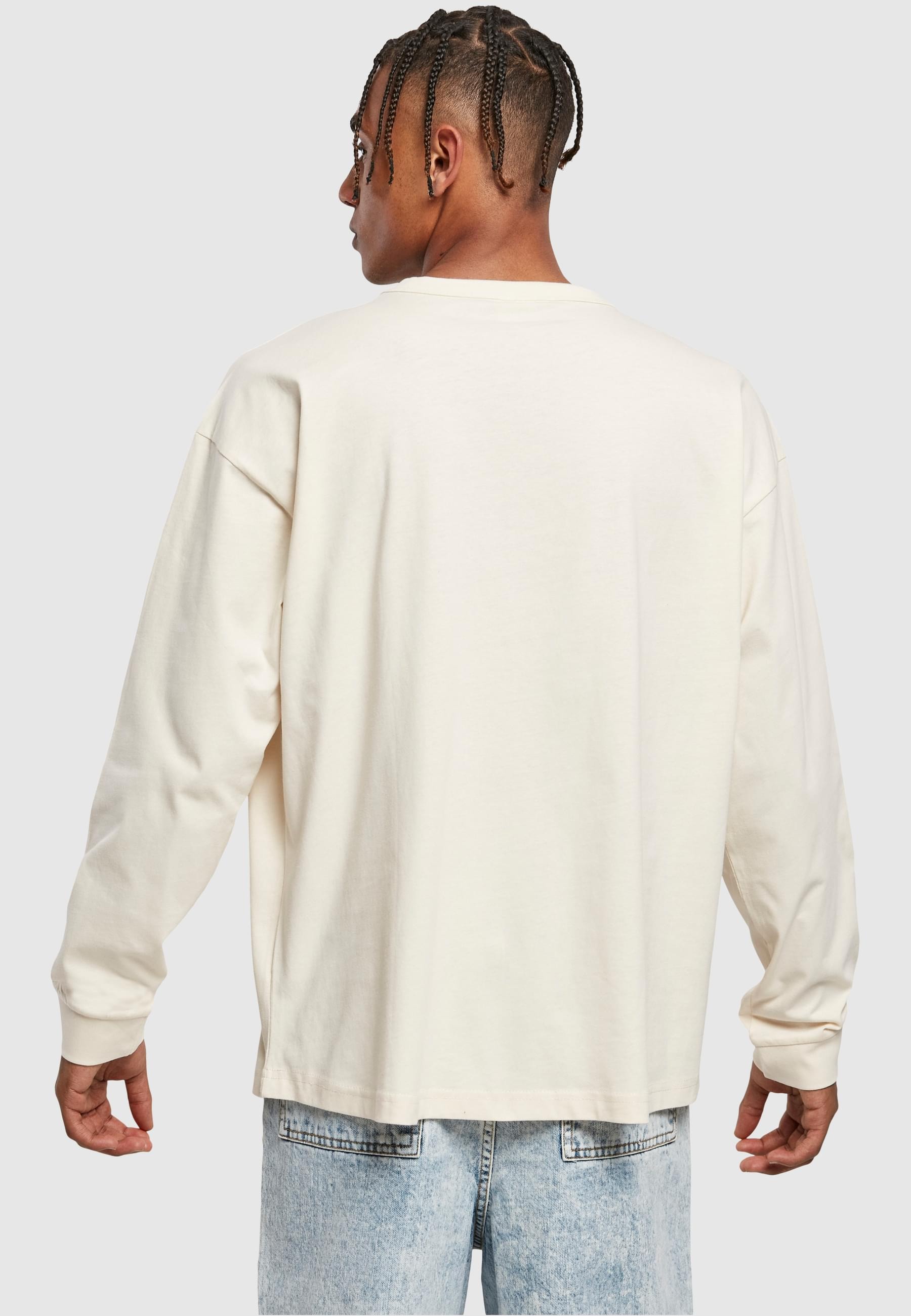 URBAN CLASSICS Longsleeve »Urban Classics Herren Organic Cotton Short Curved Oversized LS«, (1 tlg.)