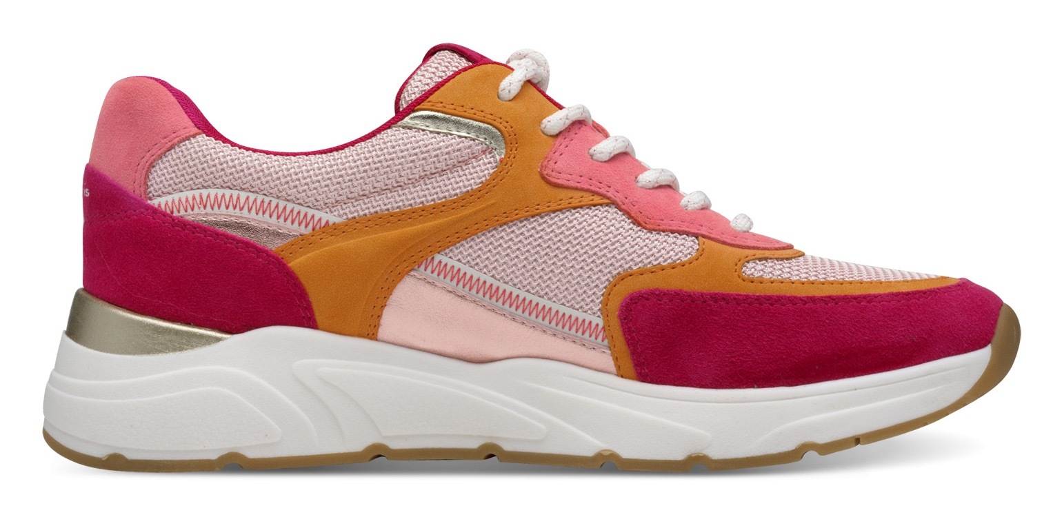 Thumbnail - Tamaris Plateausneaker, Freizeitschuh, Halbschuh, Schnürschuh mit gepolstertem Schaftrand