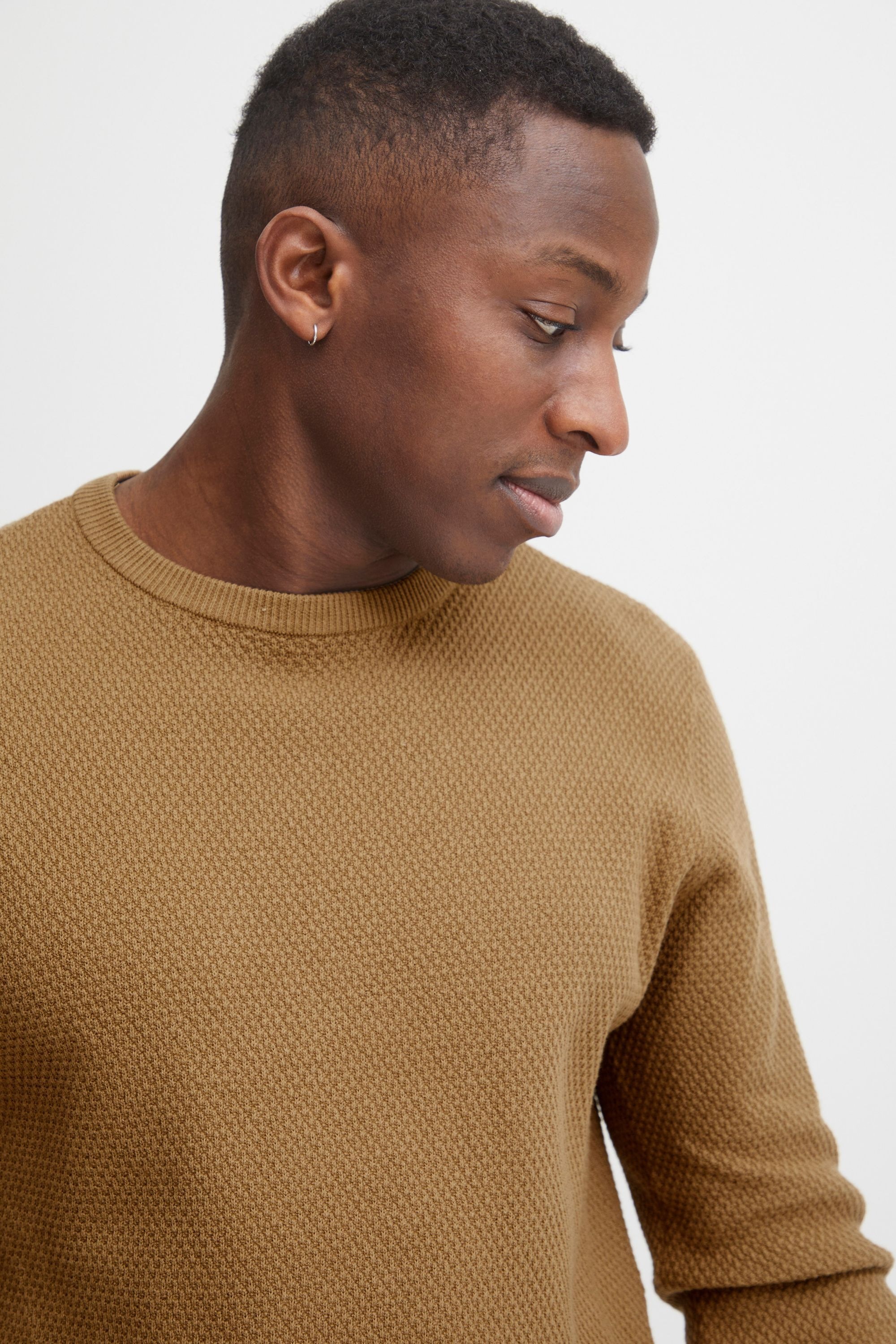 Casual Friday Rundhalspullover »Strickrundhalspullov CFKarlo«