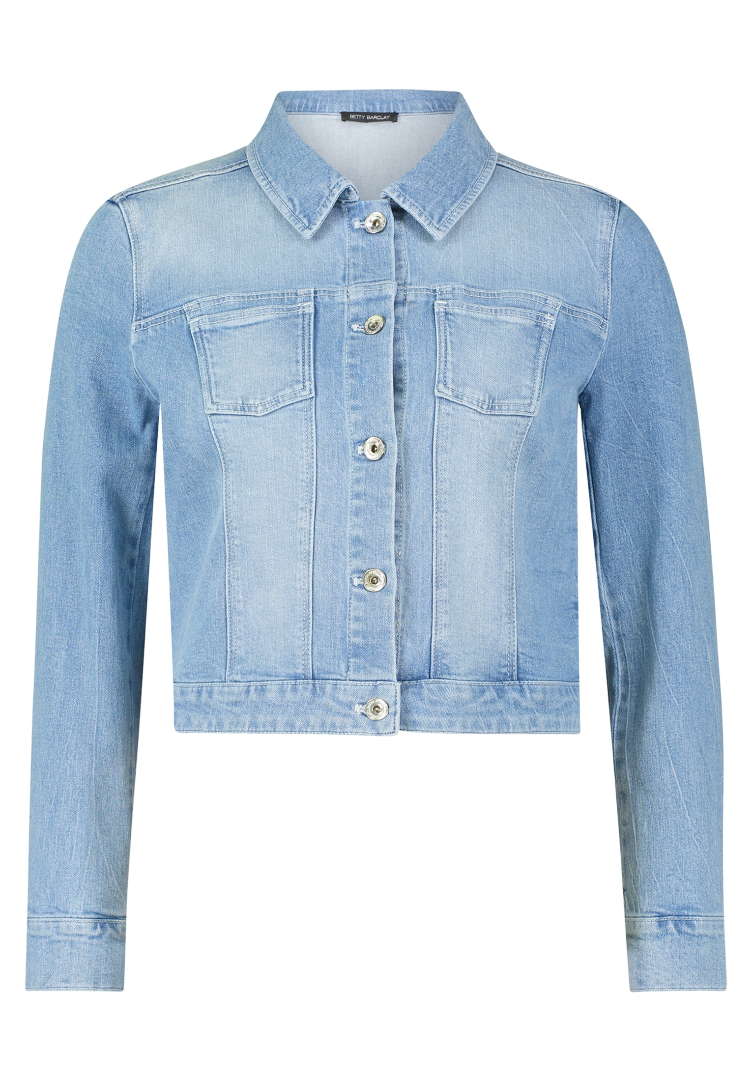 Betty Barclay Jackenblazer "Betty Barclay Jeansjacke langarm", Material günstig online kaufen