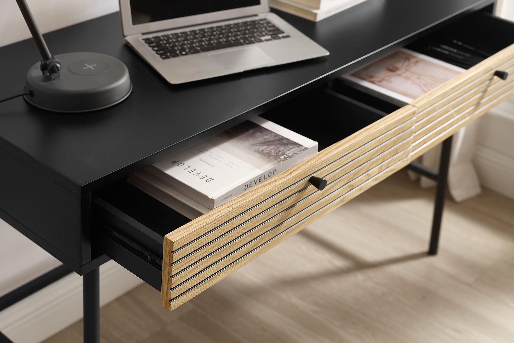SalesFever Schreibtisch, im Scandi Design, Konsolentisch