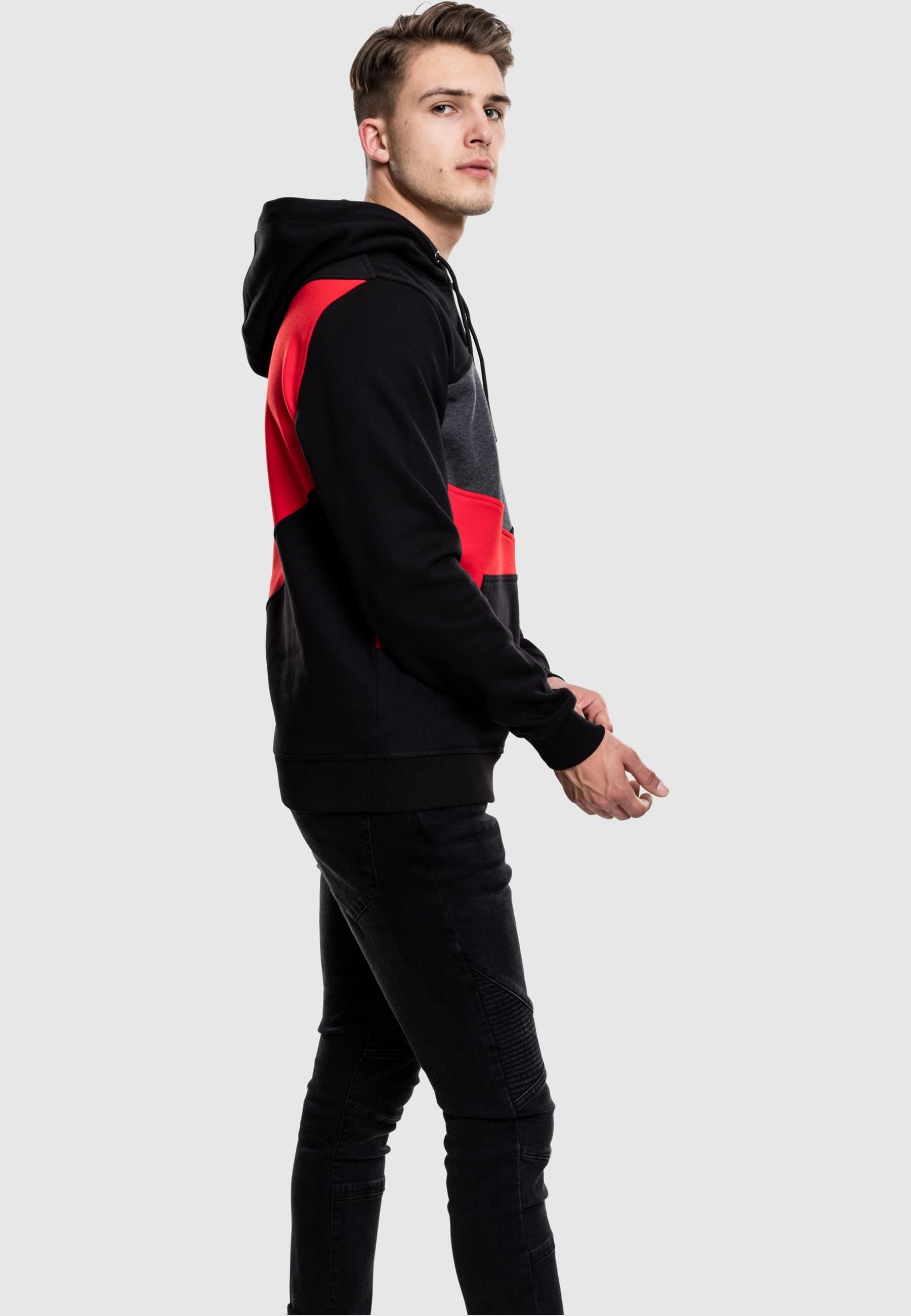 URBAN CLASSICS Sweatshirt »Urban Classics Herren Zig Zag Hoody«, (1 tlg.)