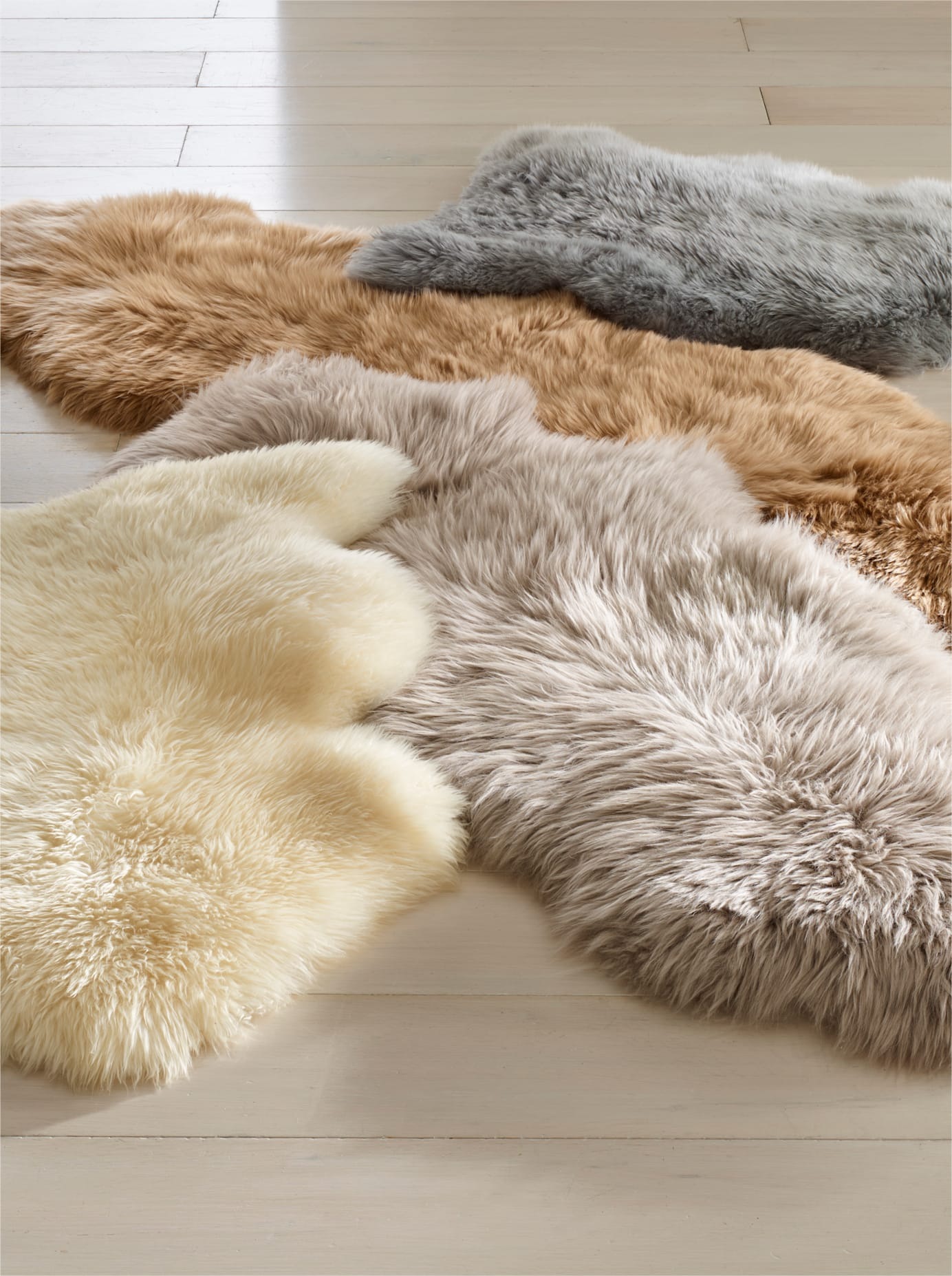 HEINE HOME Gr. 2 Taupe Lammfellteppich 2