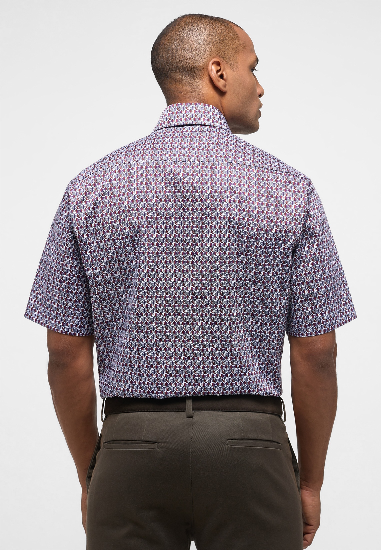 Eterna Kurzarmhemd "COMFORT FIT" NON IRON (bügelfrei) günstig online kaufen