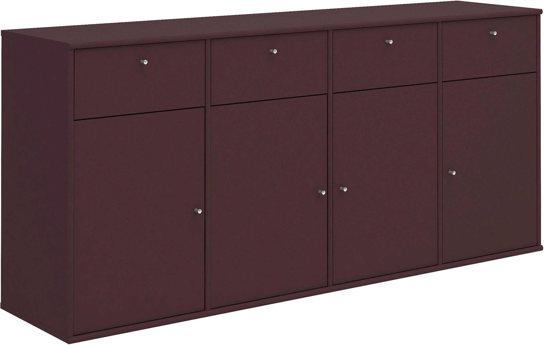 Hammel Furniture Sideboard »Mistral, Schubladen, BAUR cm, anpassungsbar Schrank, B: Türen hängend/stehend Designmöbel und | montierbar«, Hochwertig 177 mit