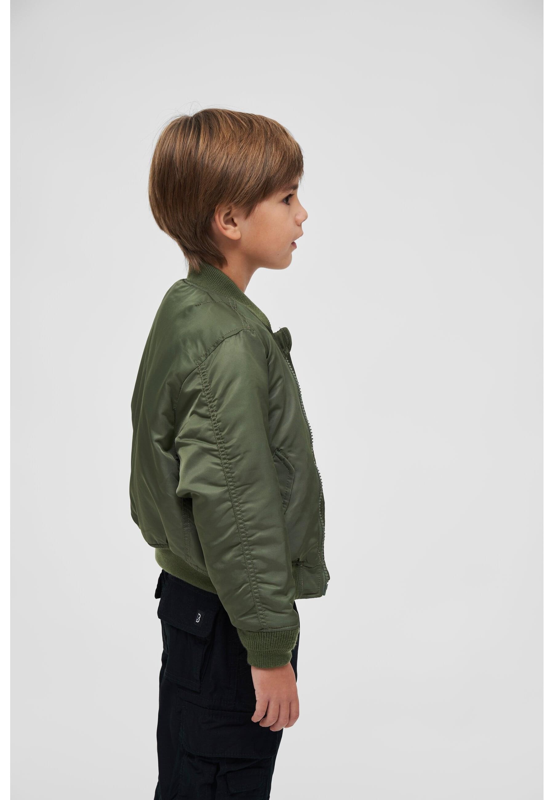 Brandit Anorak »Brandit Herren Kids MA1 Jacket«, (1 St.), ohne Kapuze