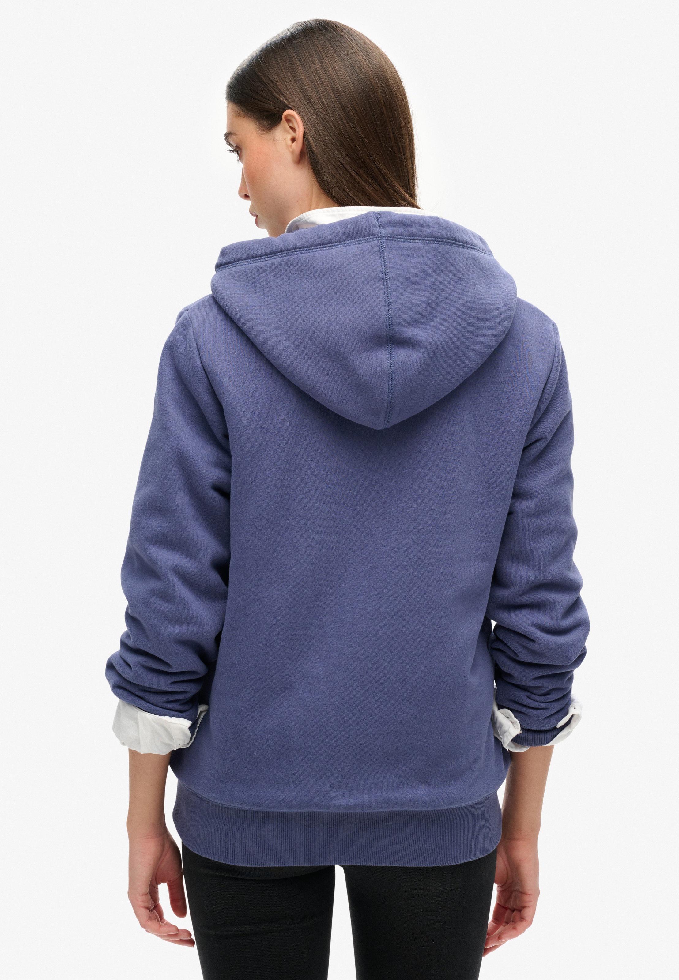Superdry Kapuzensweatjacke "BORG LINED ZIPHOOD" günstig online kaufen