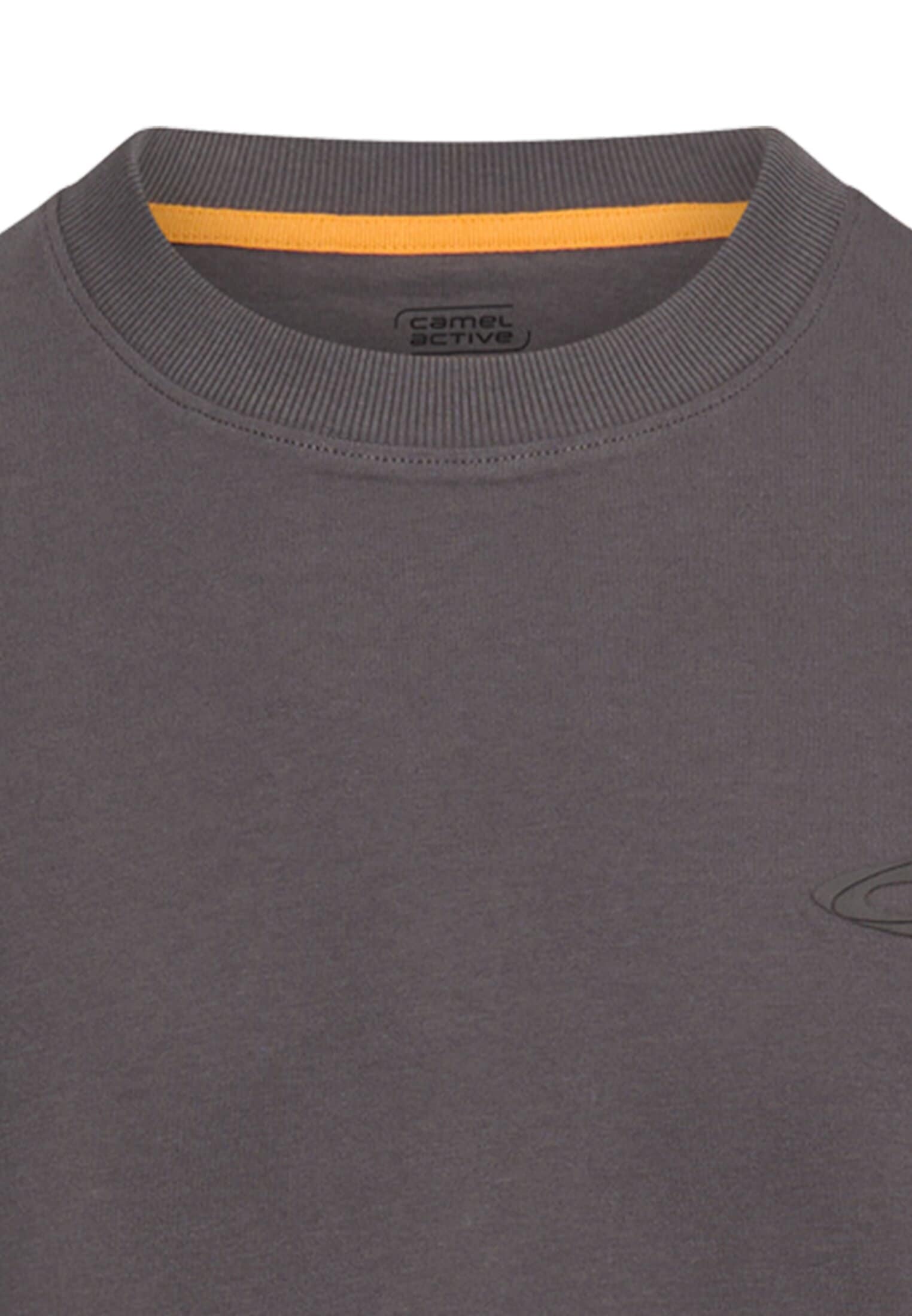 camel active Kurzarmshirt Rundhalsshirt mit großem Frontprint