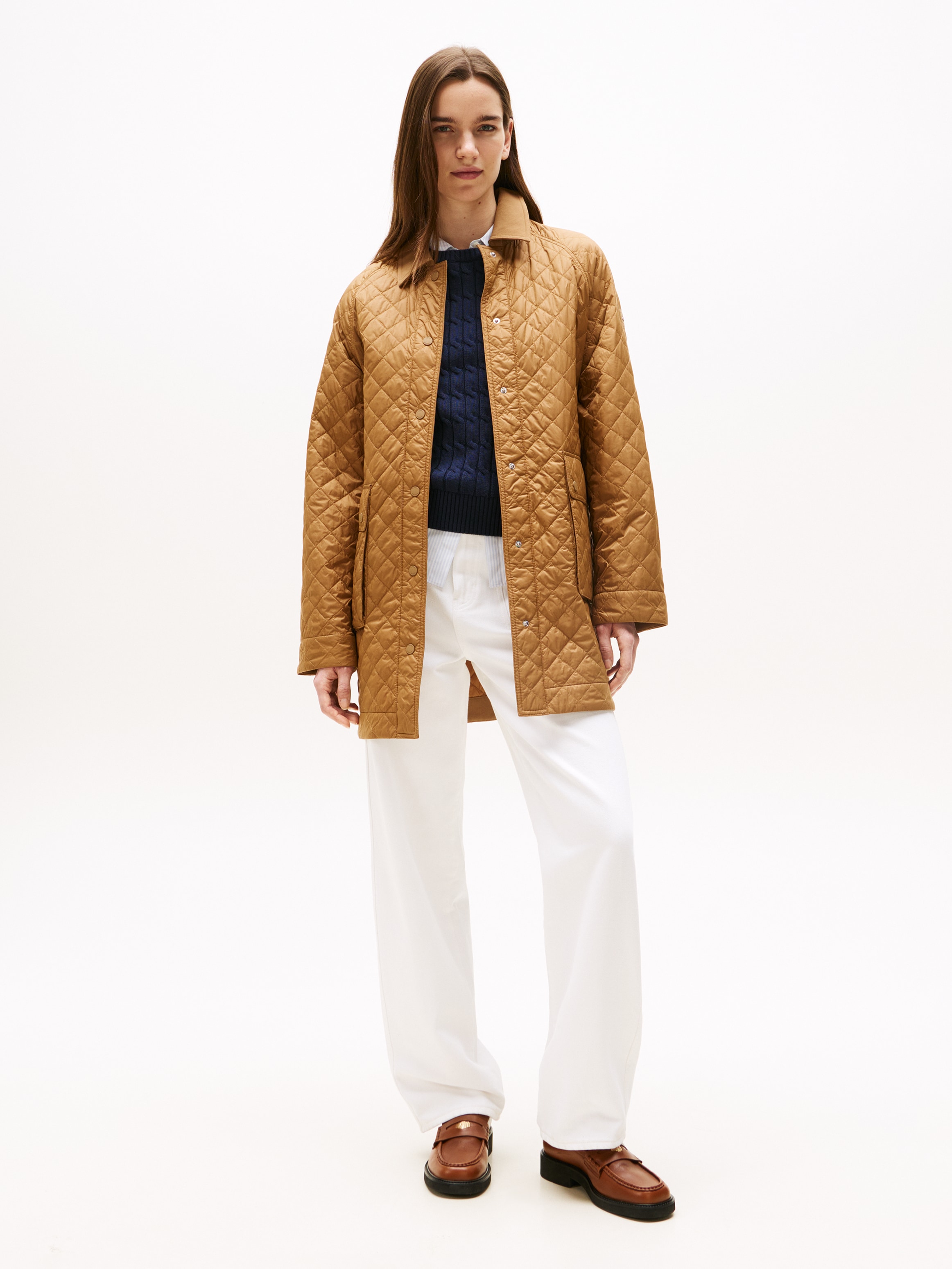 Tommy Hilfiger Kurzmantel »PADDED NYLON REG QUILTED COAT«