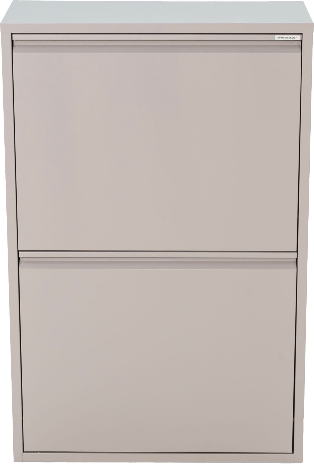 Spinder Design Mülltrennsystem "GIGI 4" Stahl-Abfalltrennsystem mit 4x 18,5 günstig online kaufen