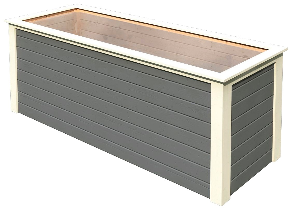 Karibu Hochbeet "2" BxTxH: 254x94x92 cm günstig online kaufen