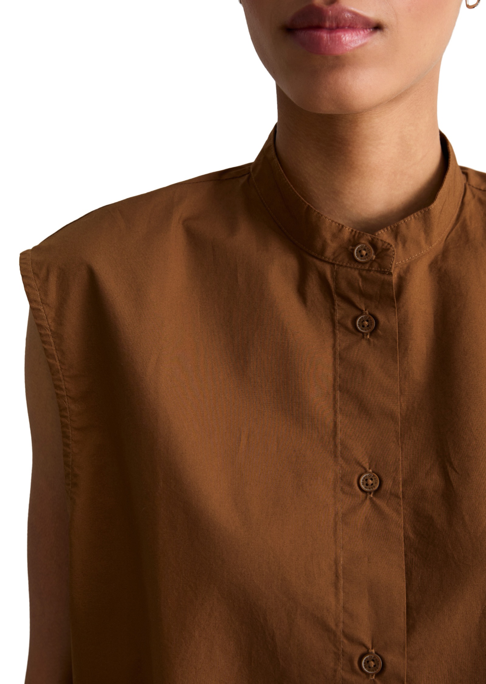 Marc O'Polo DENIM Blusentop »aus Papertouch-Popeline«