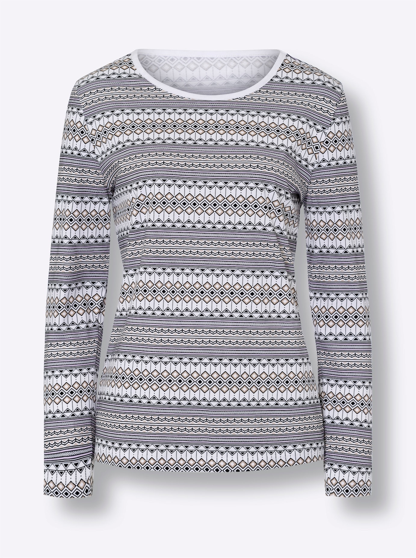 Classic Basics Rundhalsshirt »Langarm-Shirt«, (1 tlg.)