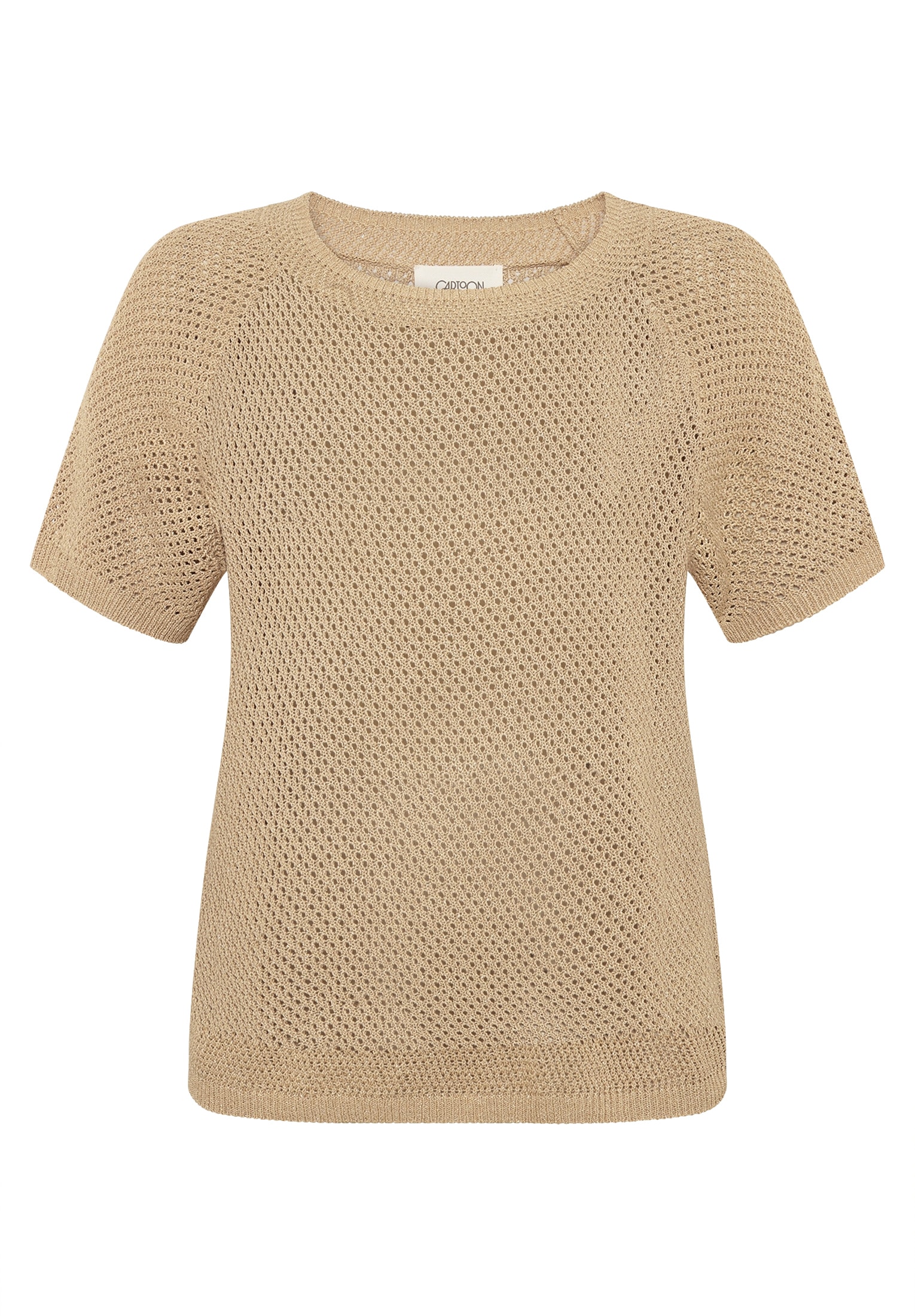 Cartoon Kurzarmshirt »Damen mit Rundhalsausschnitt« 1