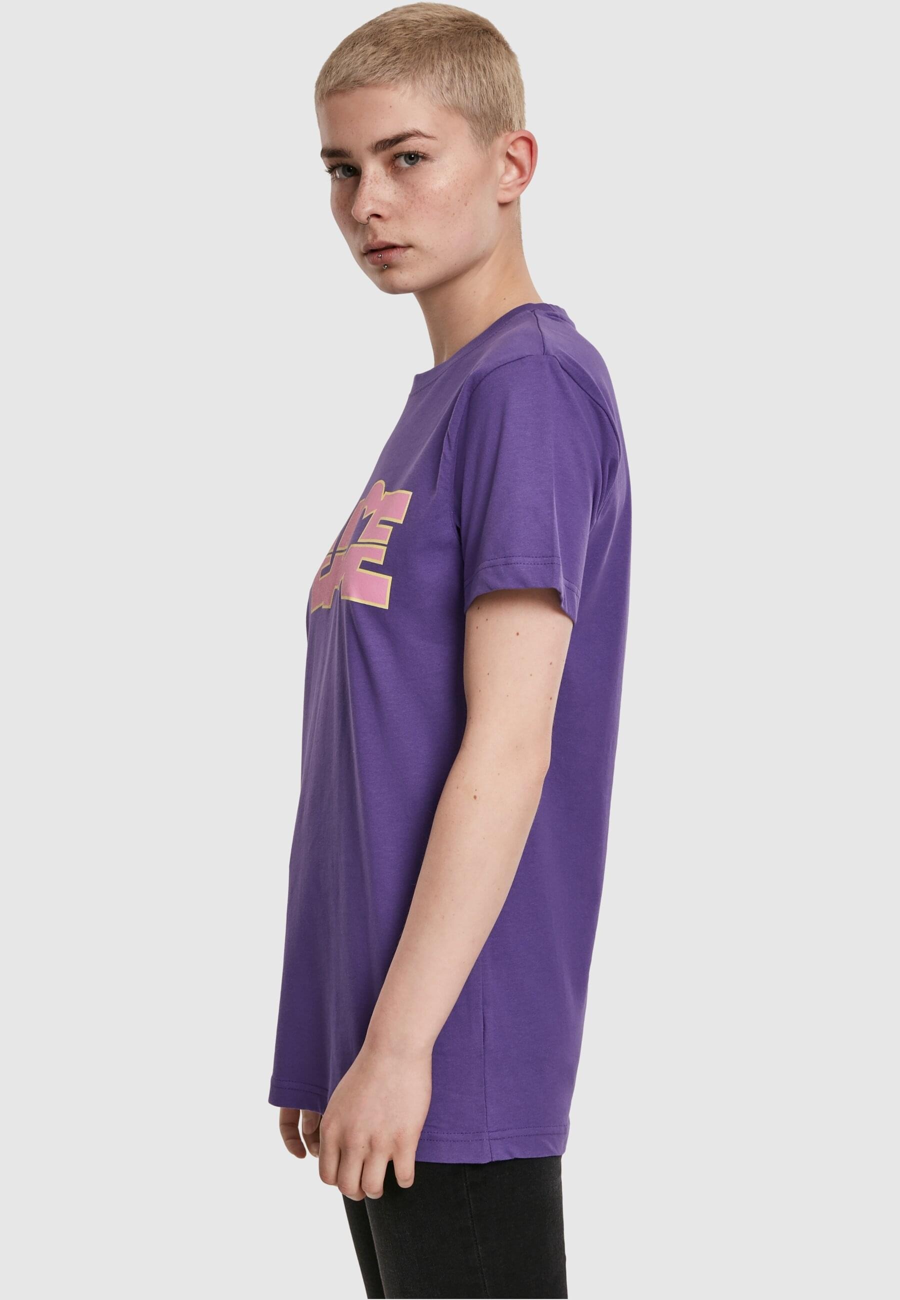 MisterTee Kurzarmshirt »MisterTee Damen Ladies Peace Tee«, (1 tlg.)