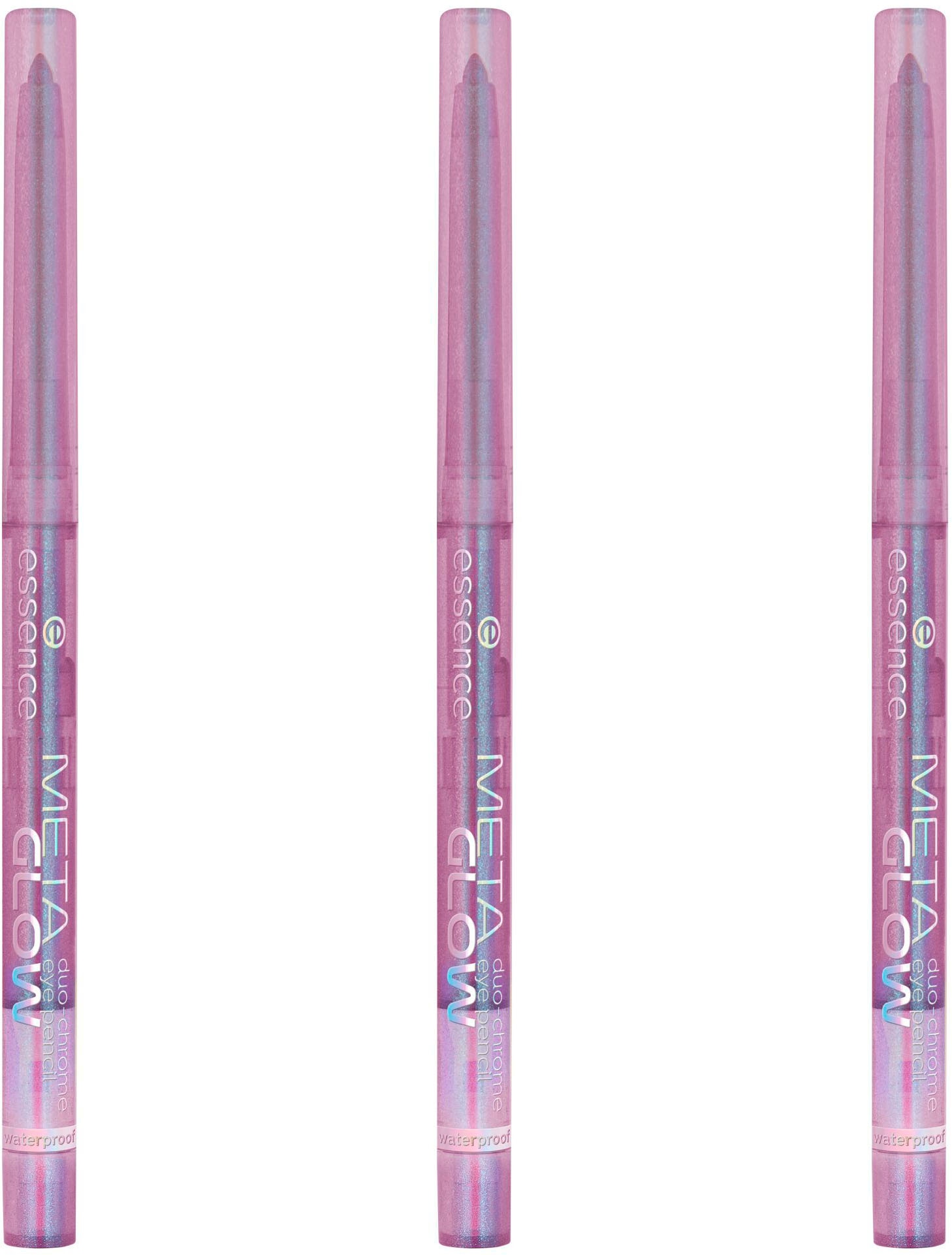 Kajal »META GLOW duo-chrome eye pencil«, (3er Pack)