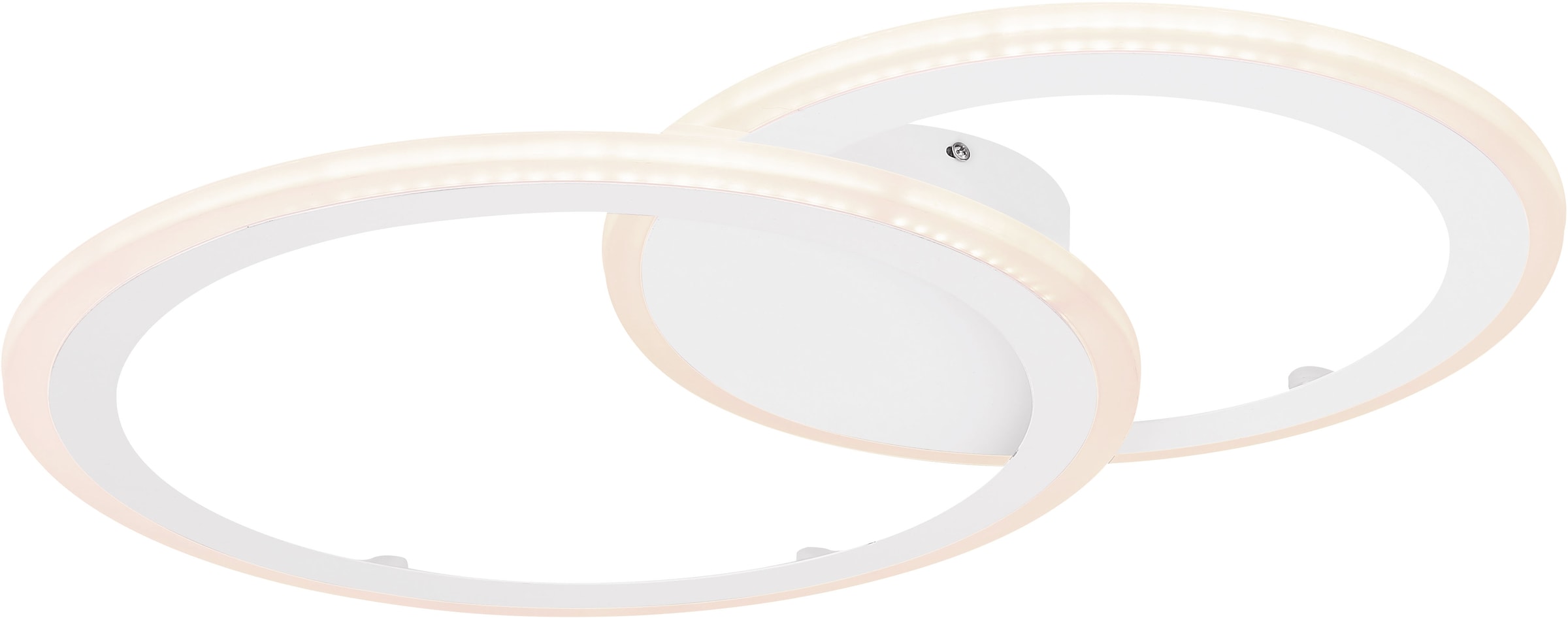 GLOBO LIGHTING LED Deckenleuchte »FENNA«, Leuchtmittel LED-Modul | LED fest integriert, Deckenlampe/rund/Wohnzimmer/Schlafzimmer/modern