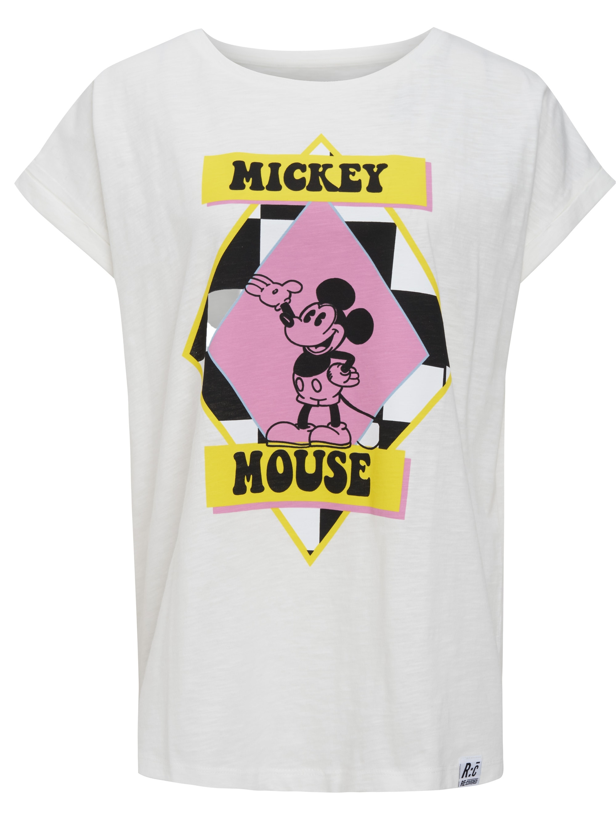 Recovered T-Shirt »Mickey Mouse Pop Colour«, (1 tlg.), im zeitlosen Design