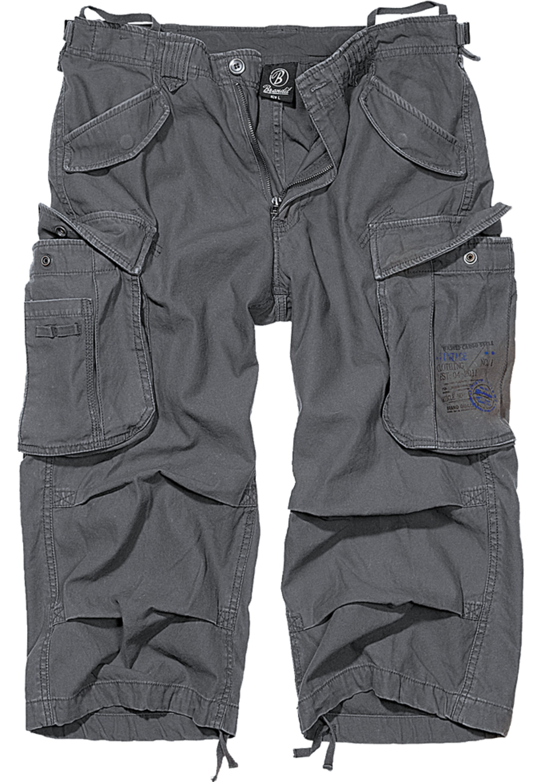 Brandit Stoffhose "Brandit Herren Industry Vintage Cargo 3/4 Shorts" günstig online kaufen